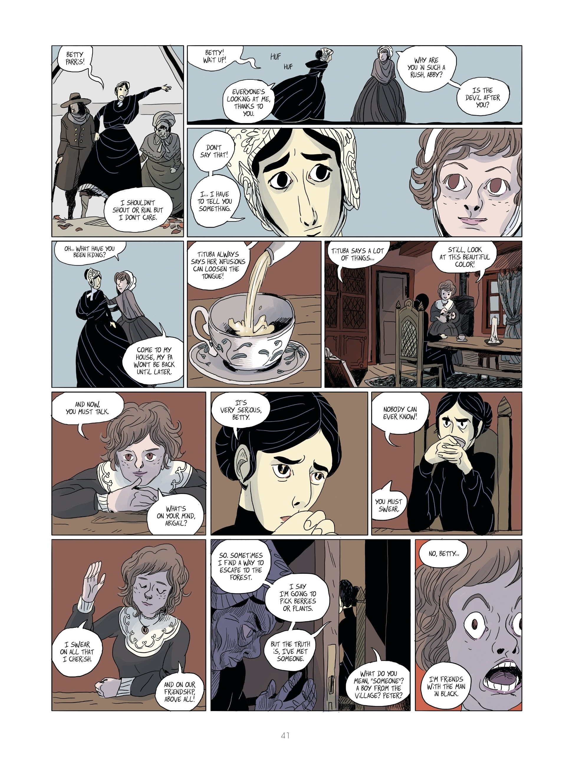 Read online The Daughters of Salem comic -  Issue # TPB 1 - 43