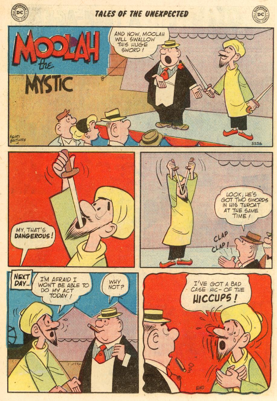 Read online Tales of the Unexpected comic -  Issue #21 - 18