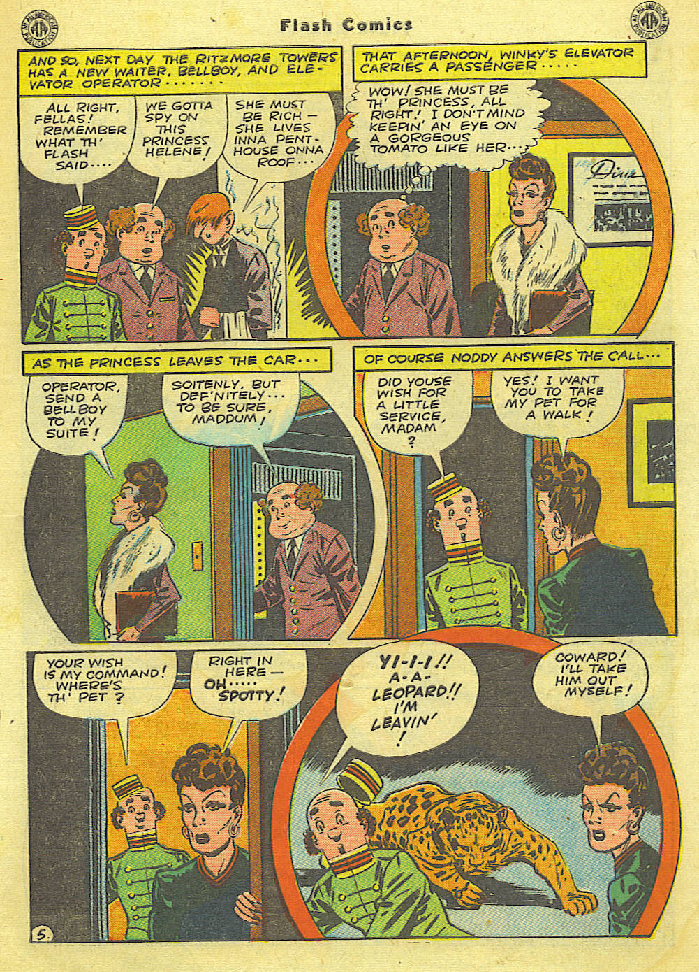 Read online Flash Comics comic -  Issue #66 - 7