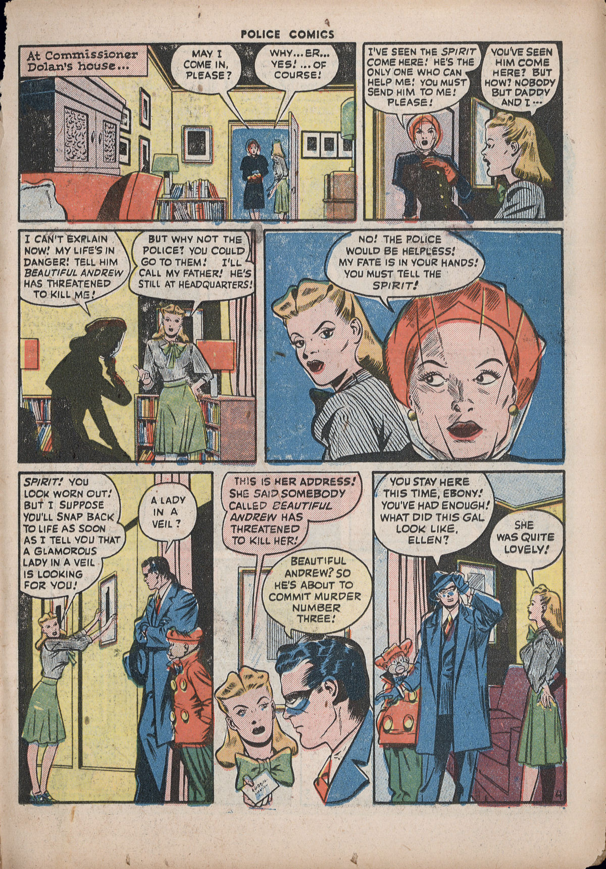 Read online Police Comics comic -  Issue #72 - 29