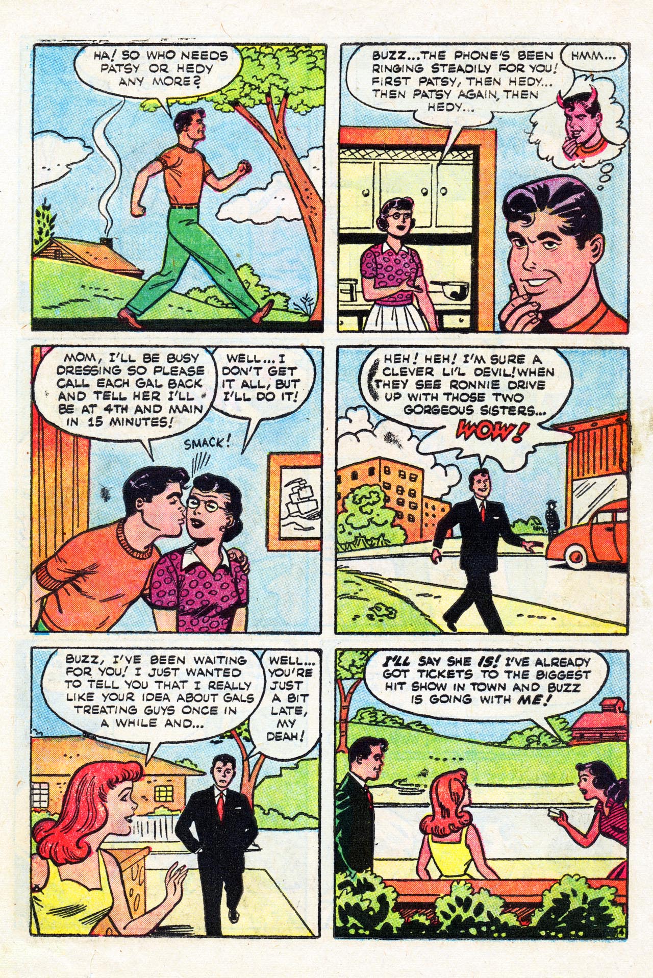 Read online Patsy and Hedy comic -  Issue #40 - 6