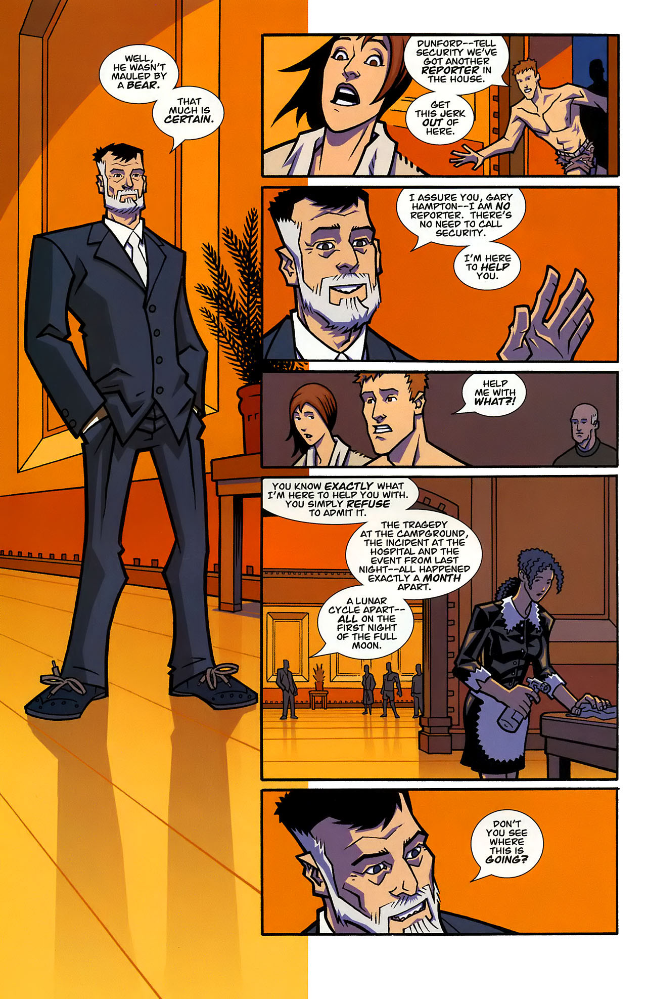 Read online The Astounding Wolf-Man comic -  Issue #1 - 21