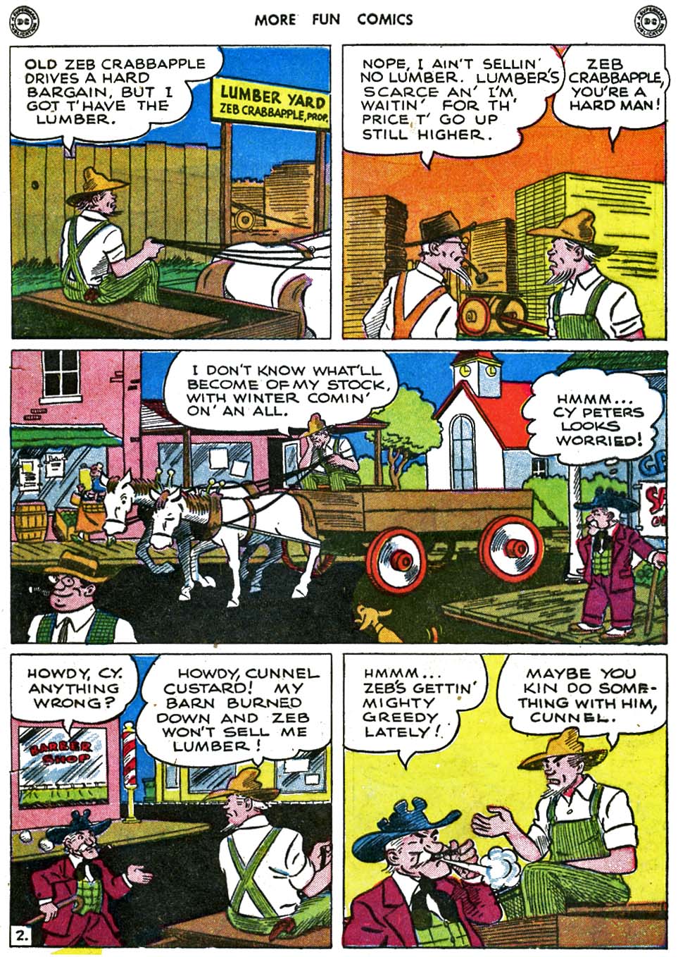 Read online More Fun Comics comic -  Issue #114 - 100