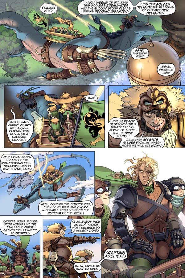 Read online Unsounded comic -  Issue #15 - 154