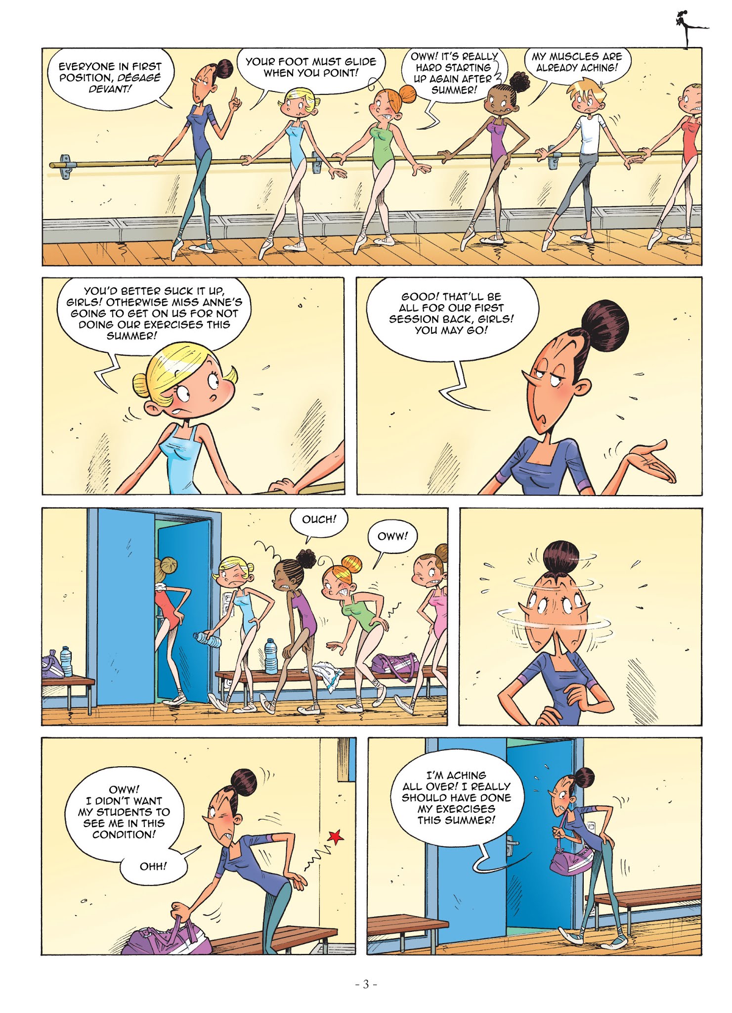 Read online Dance Class comic -  Issue # TPB 1 - 5