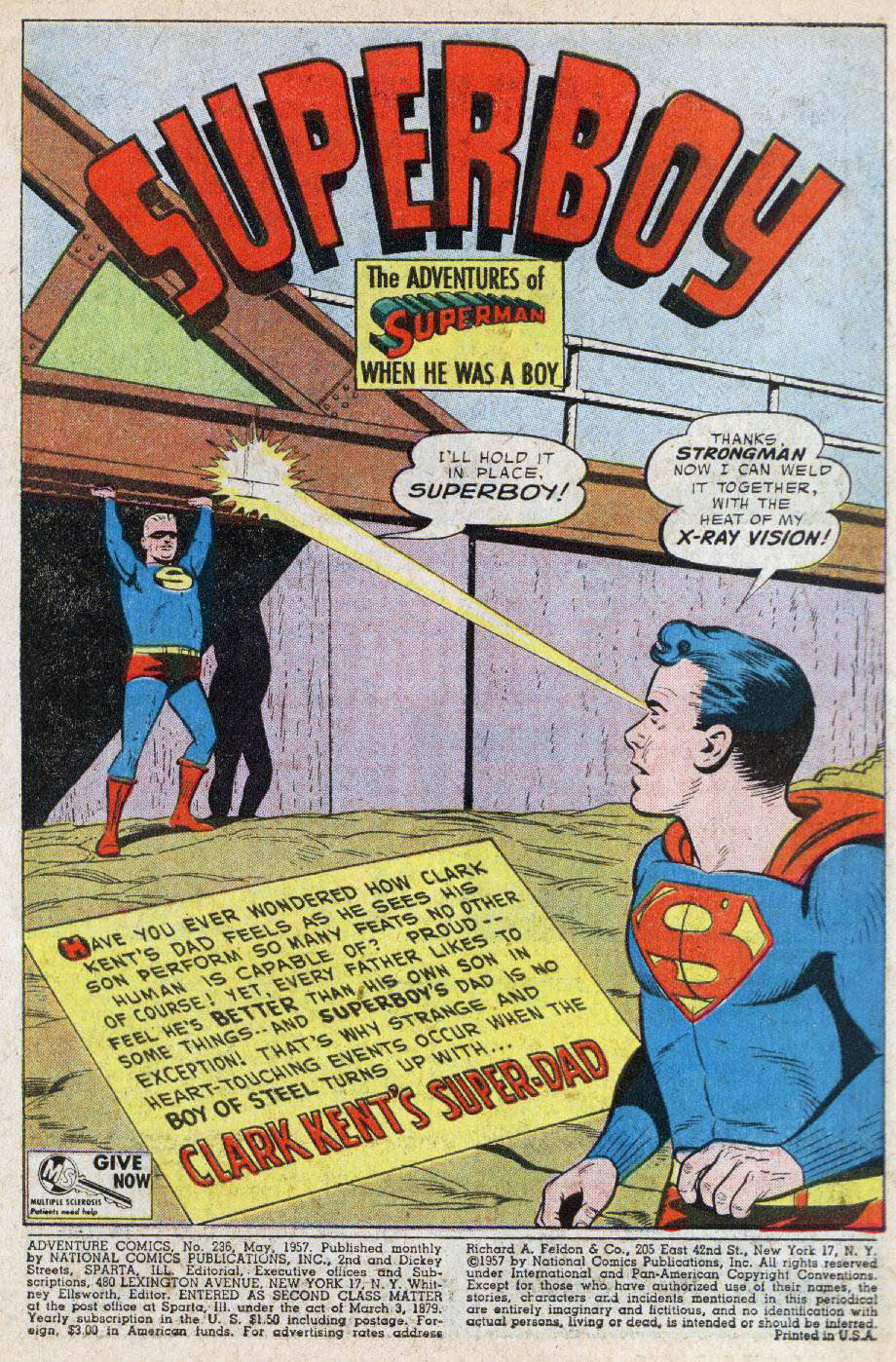 Read online Adventure Comics (1938) comic -  Issue #236 - 3