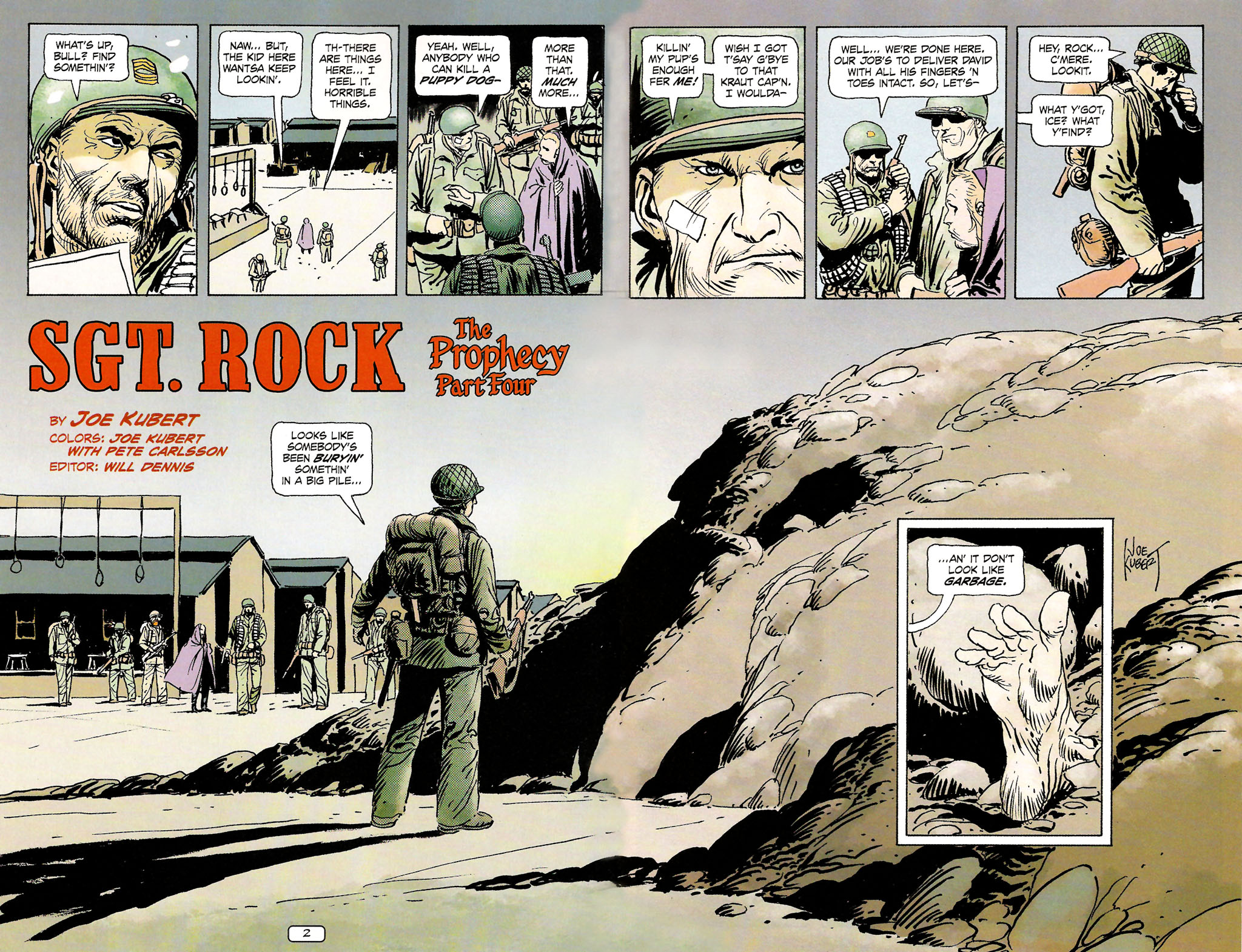 Read online Sgt. Rock: The Prophecy comic -  Issue #4 - 3