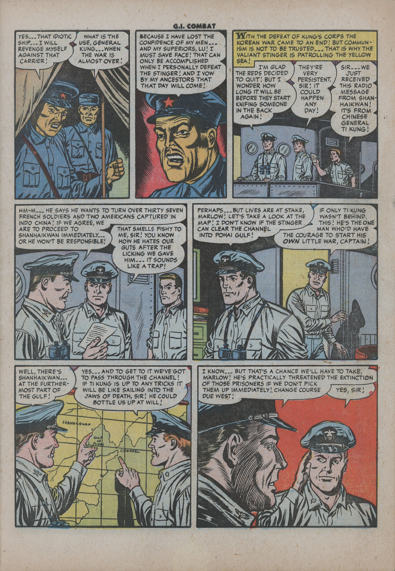 Read online G.I. Combat (1952) comic -  Issue #22 - 5