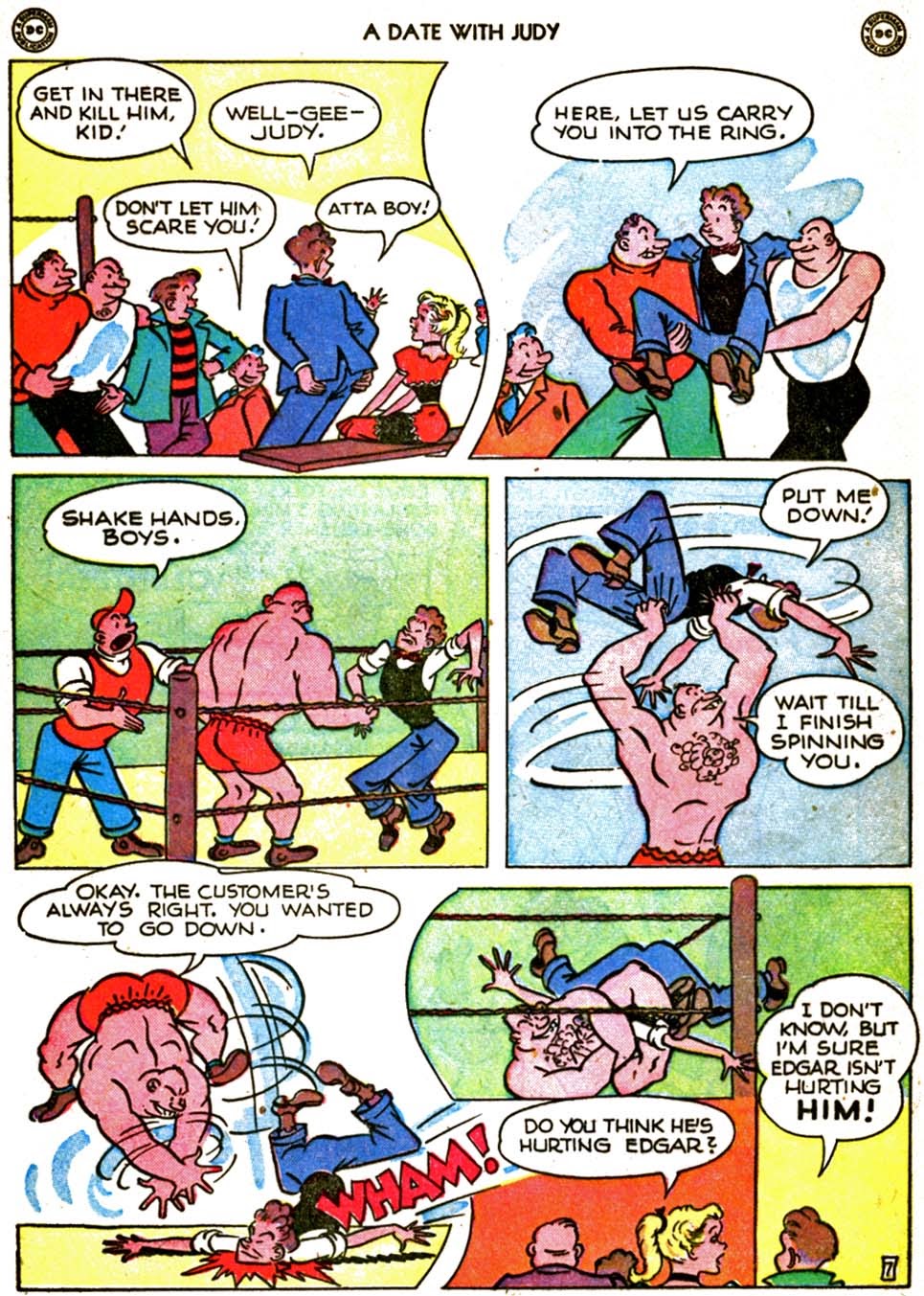 Read online A Date with Judy comic -  Issue #2 - 34