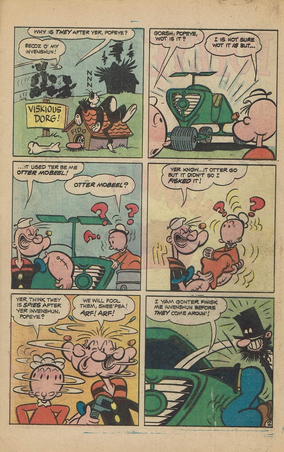 Read online Popeye (1948) comic -  Issue #119 - 4