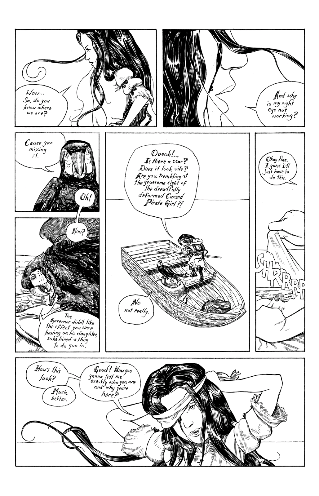 Cursed Pirate Girl issue 2 - Page 4