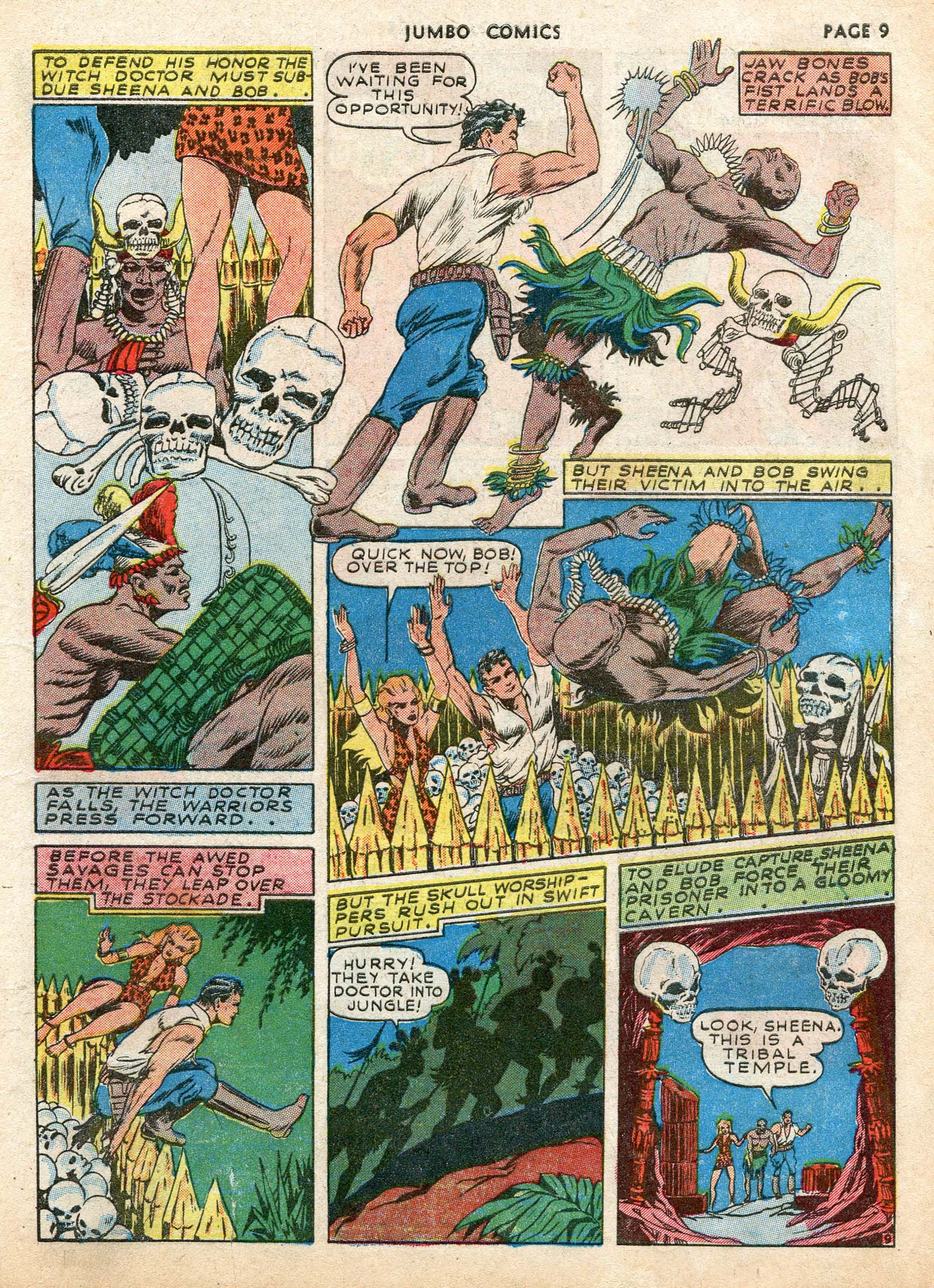 Read online Jumbo Comics comic -  Issue #32 - 11