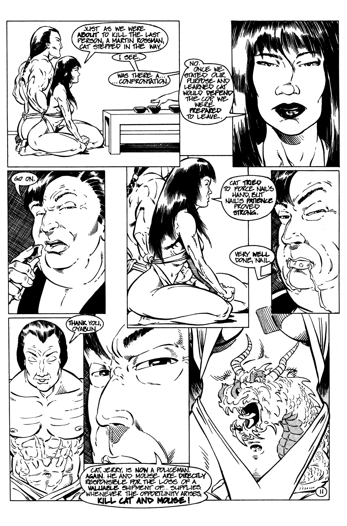 Read online Cat & Mouse comic -  Issue #10 - 12