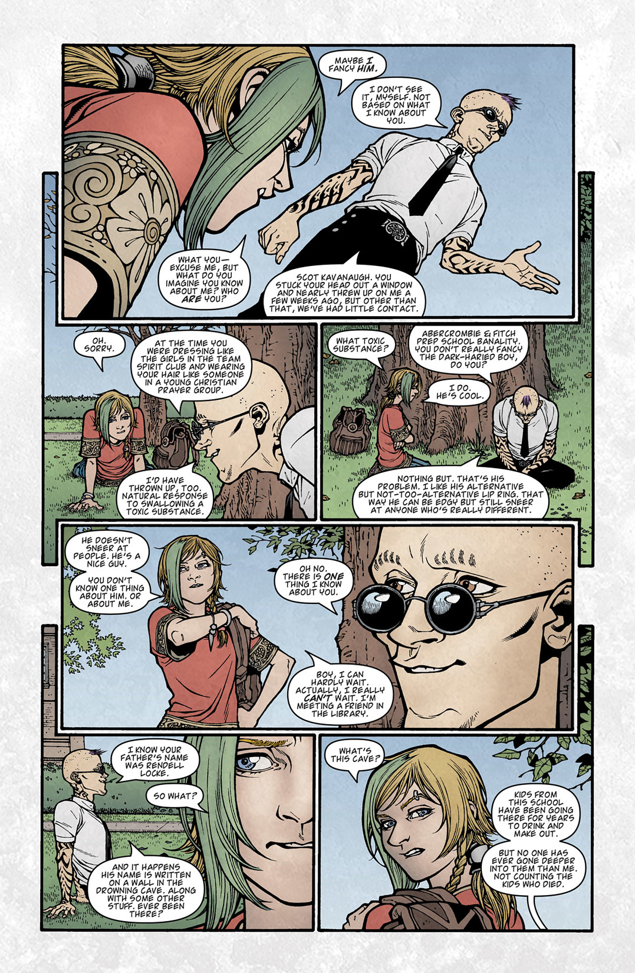 Read online Locke & Key: Crown of Shadows comic -  Issue #2 - 6