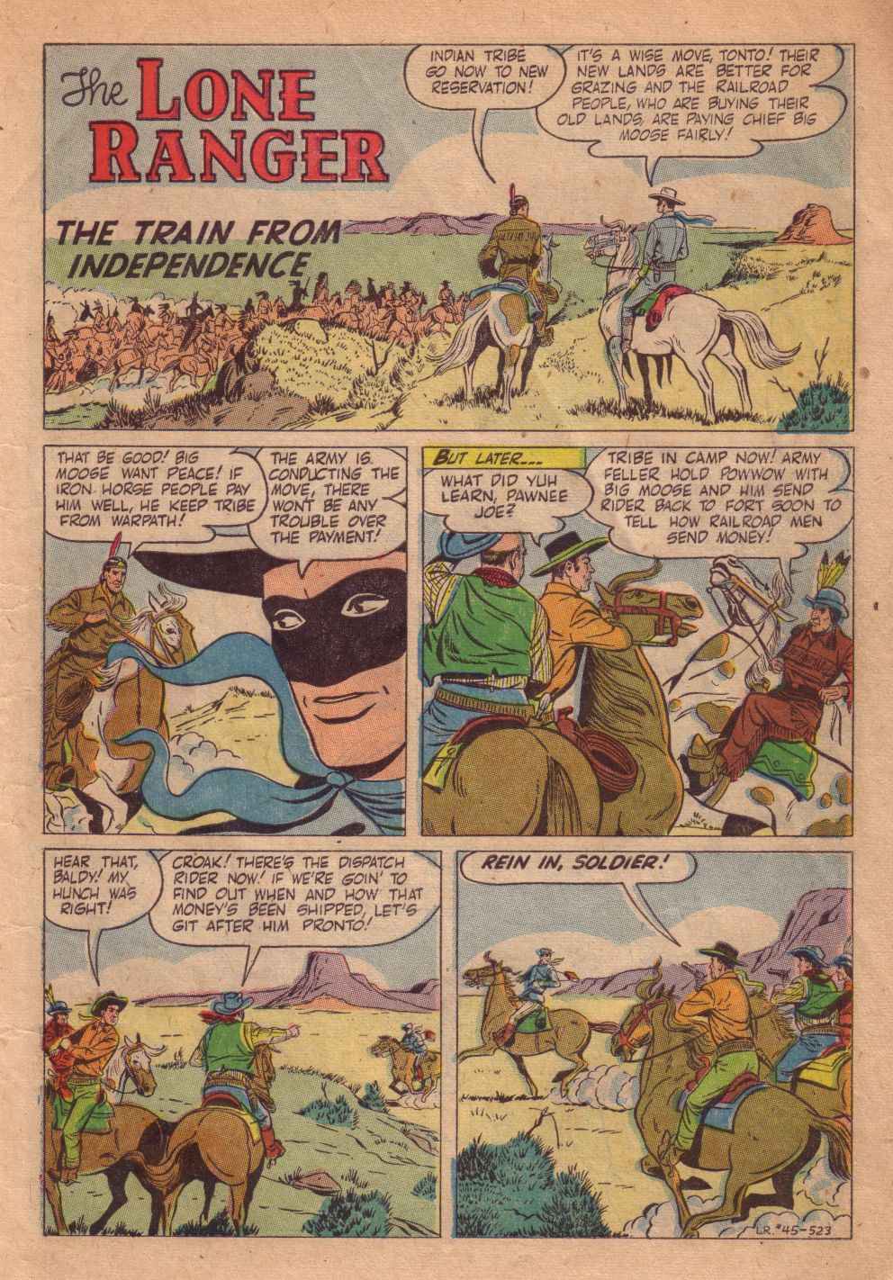 Read online The Lone Ranger (1948) comic -  Issue #45 - 3