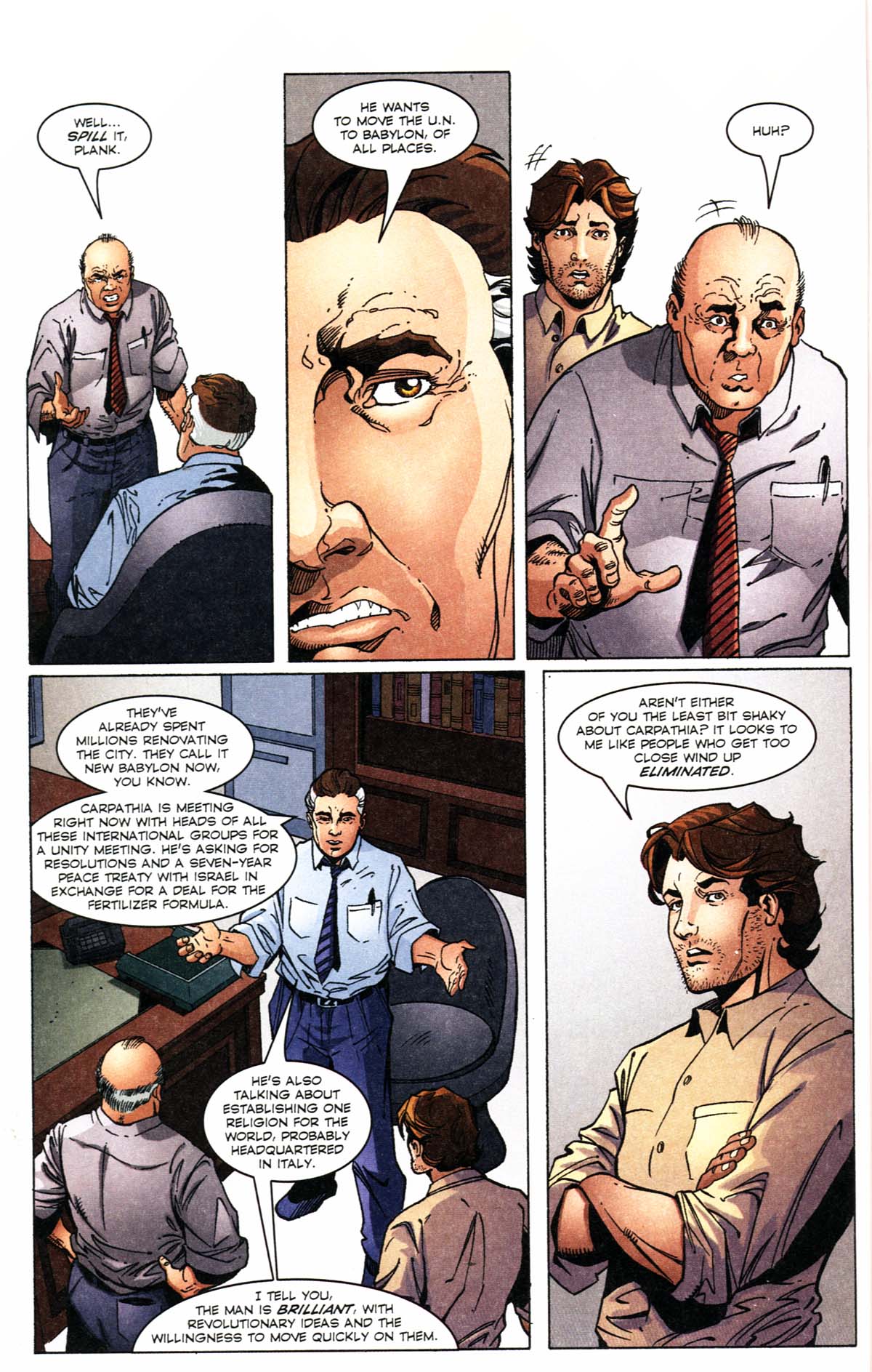 Read online Left Behind comic -  Issue #5 - 22