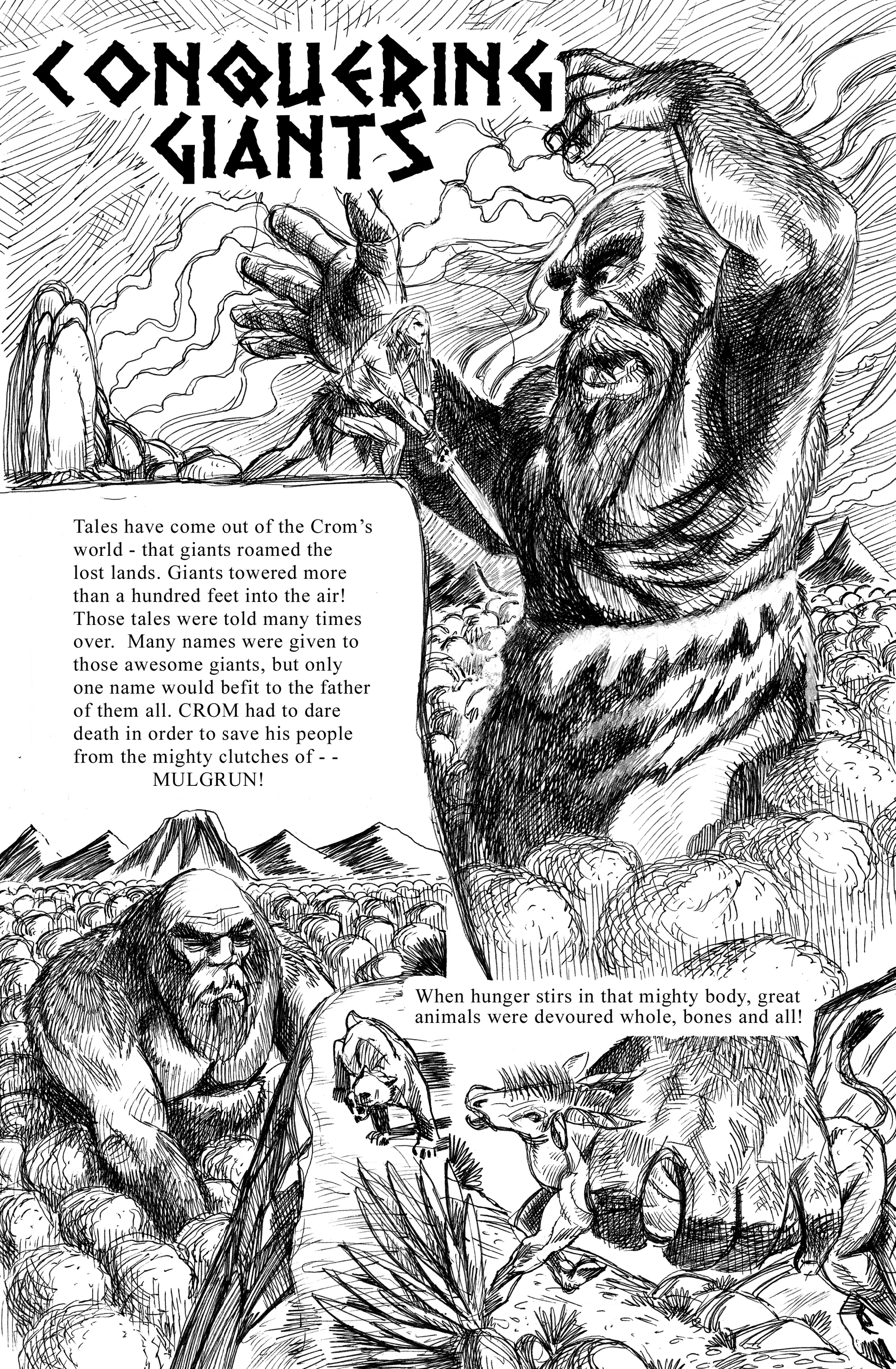 Read online Crom the Barbarian Collection comic -  Issue #2 - 18