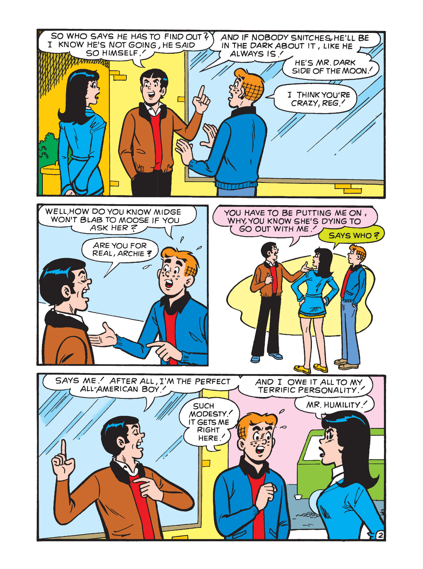 Read online Archie's Funhouse Double Digest comic -  Issue #3 - 122