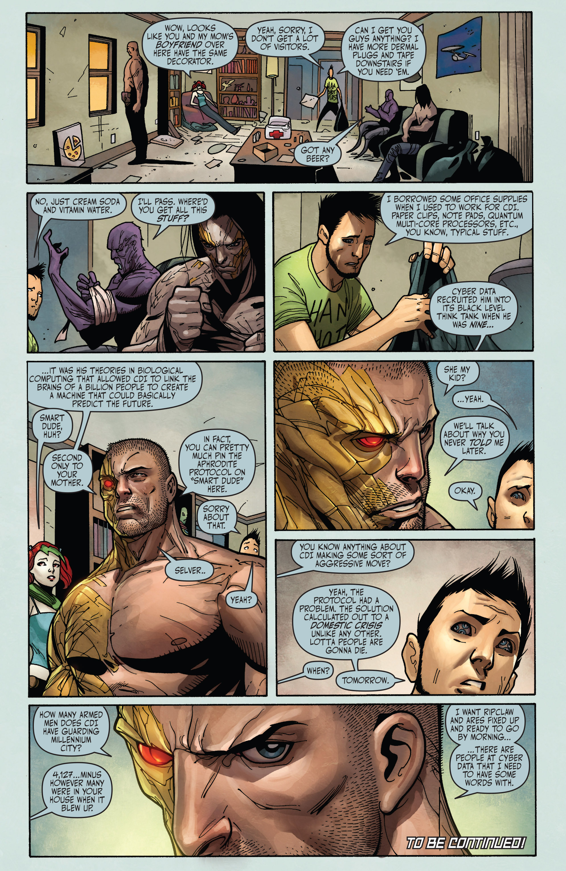 Read online Cyberforce (2012) comic -  Issue #4 - 22