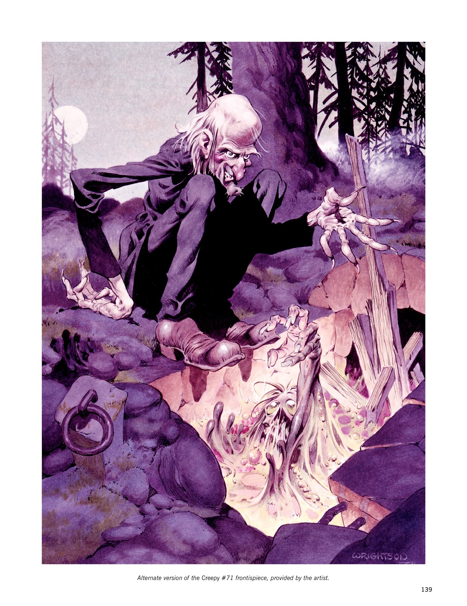 Read online Creepy Presents Bernie Wrightson comic -  Issue # TPB - 142