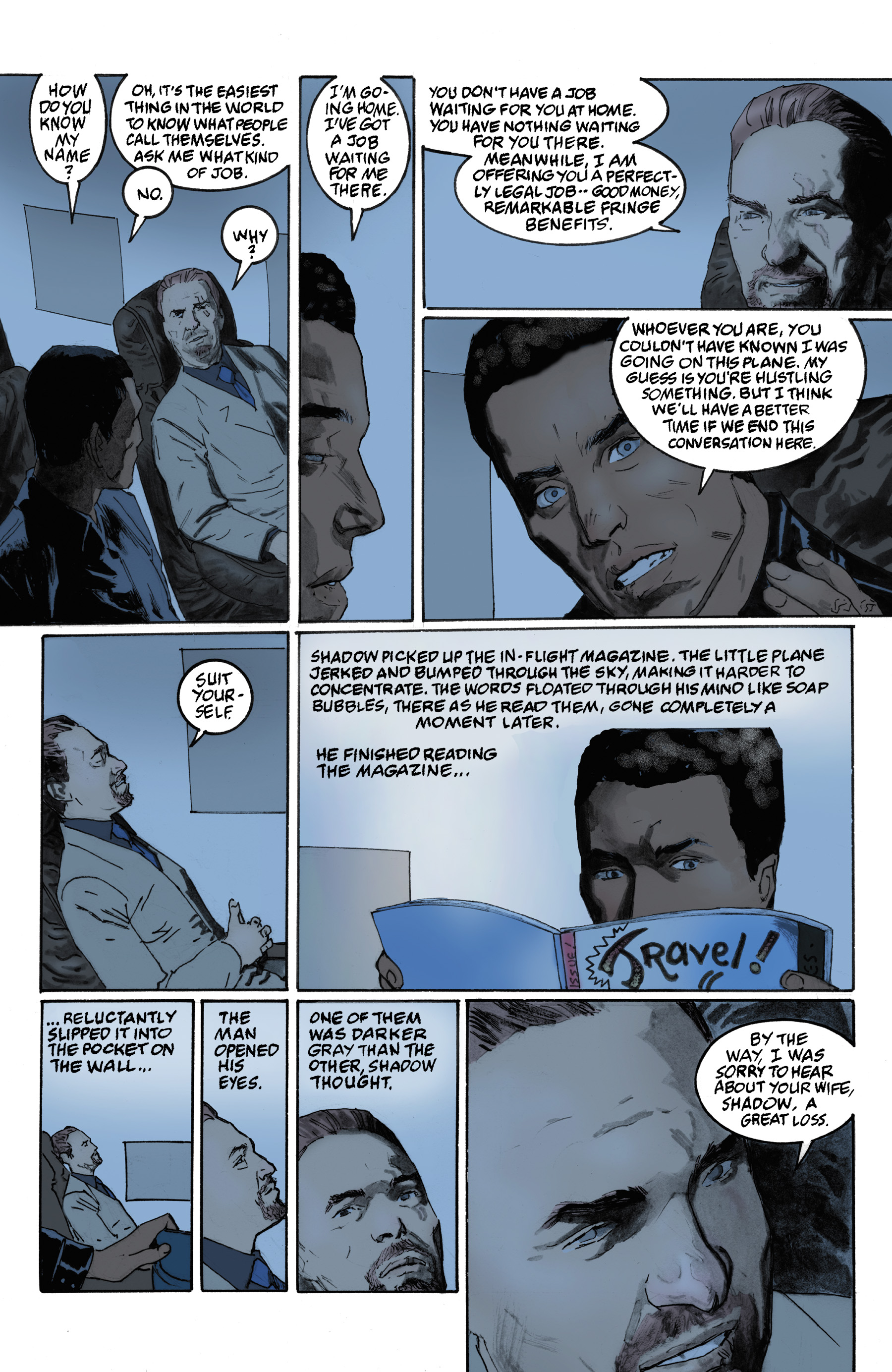 Read online American Gods: Shadows comic -  Issue #1 - 22