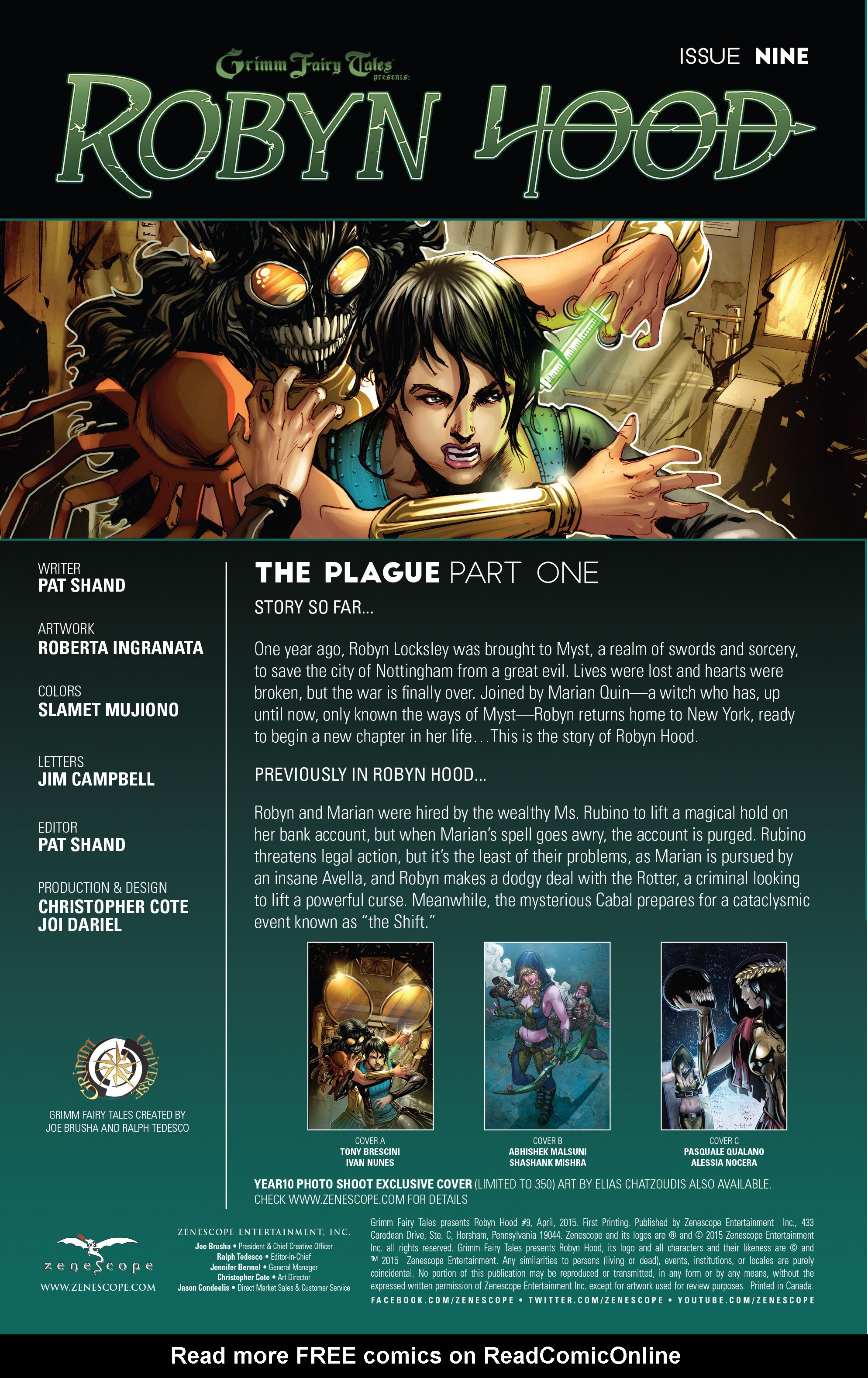 Read online Grimm Fairy Tales presents Robyn Hood (2014) comic -  Issue #9 - 2