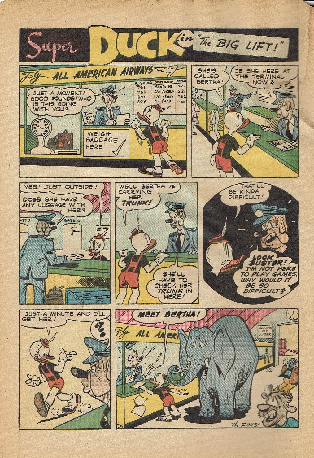 Read online Super Duck Comics comic -  Issue #66 - 4