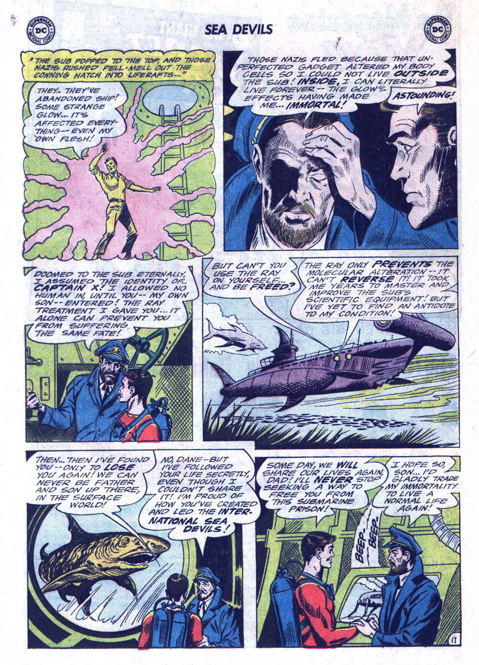 Read online Sea Devils comic -  Issue #22 - 24