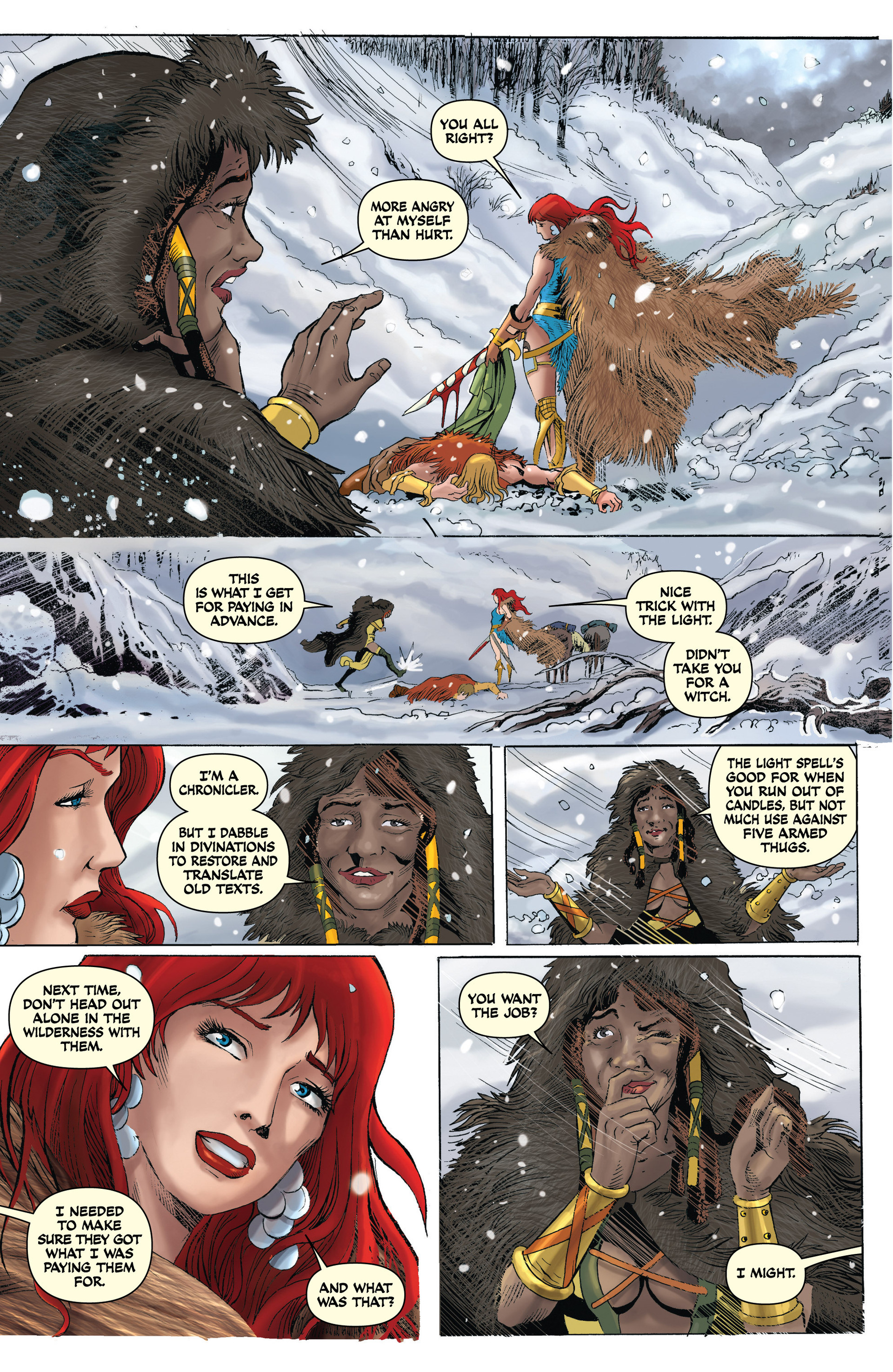 Read online Red Sonja: Unchained comic -  Issue #2 - 25