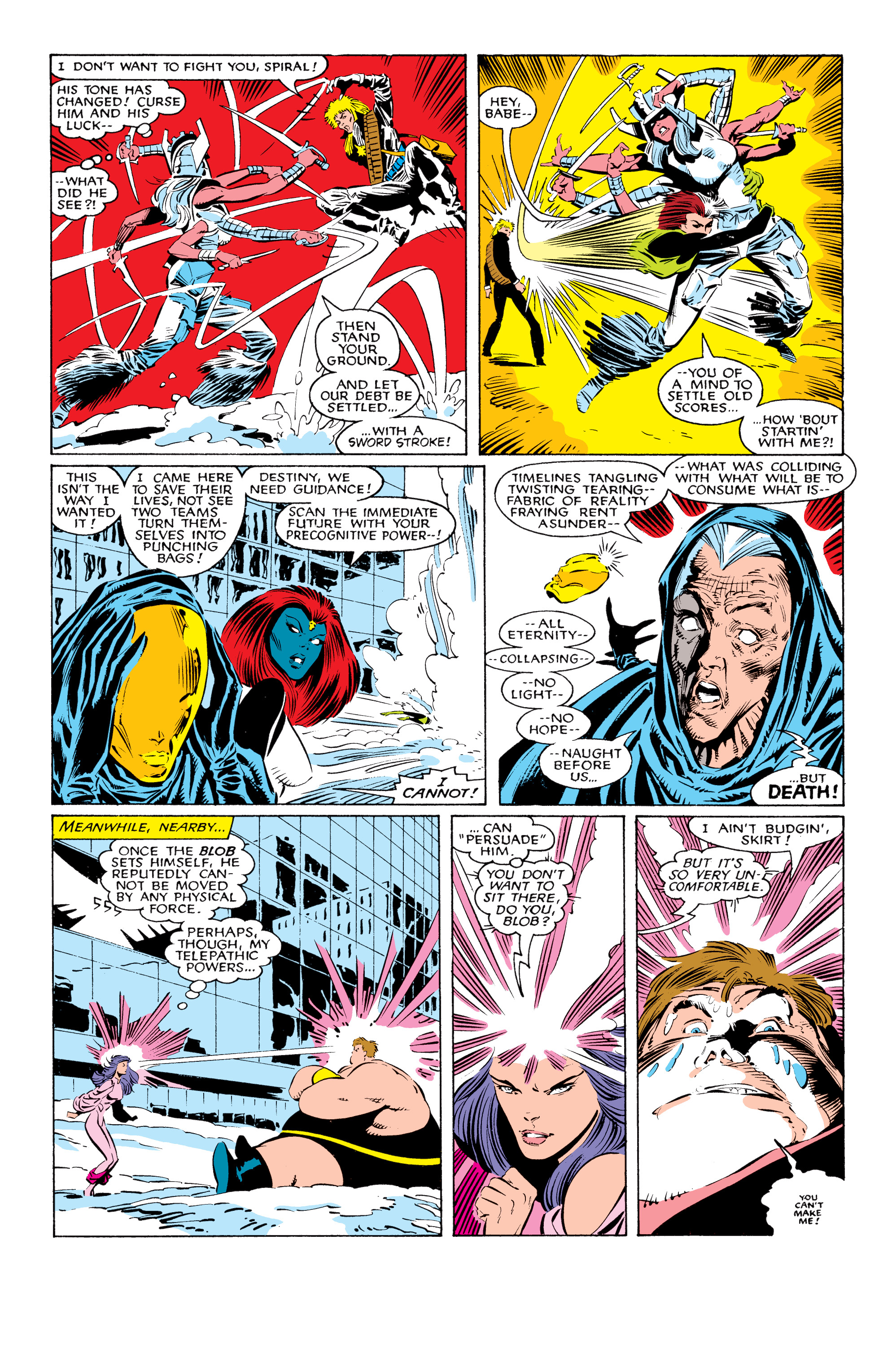 Read online X-Men Milestones: Fall of the Mutants comic -  Issue # TPB (Part 1) - 22