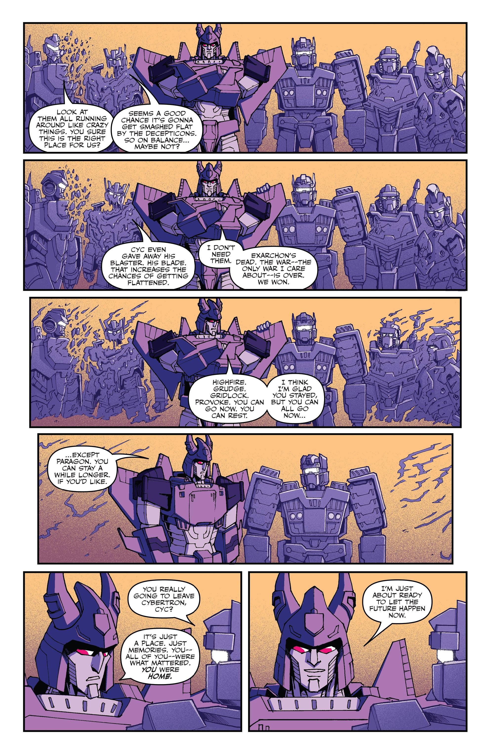 Read online Transformers: Fate of Cybertron comic -  Issue # Full - 16