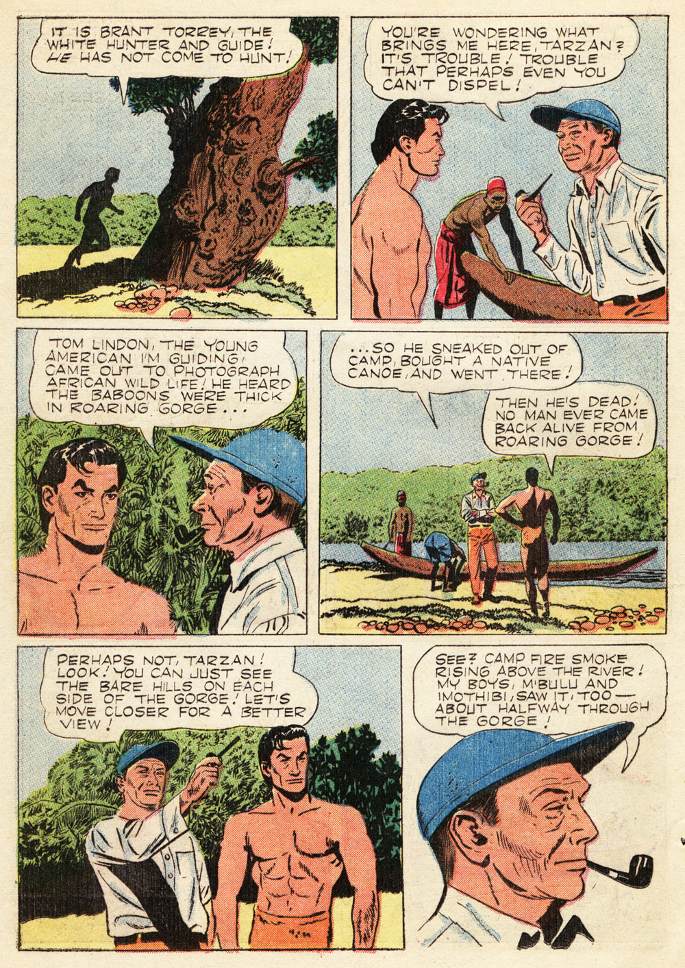 Read online Tarzan (1948) comic -  Issue #73 - 20