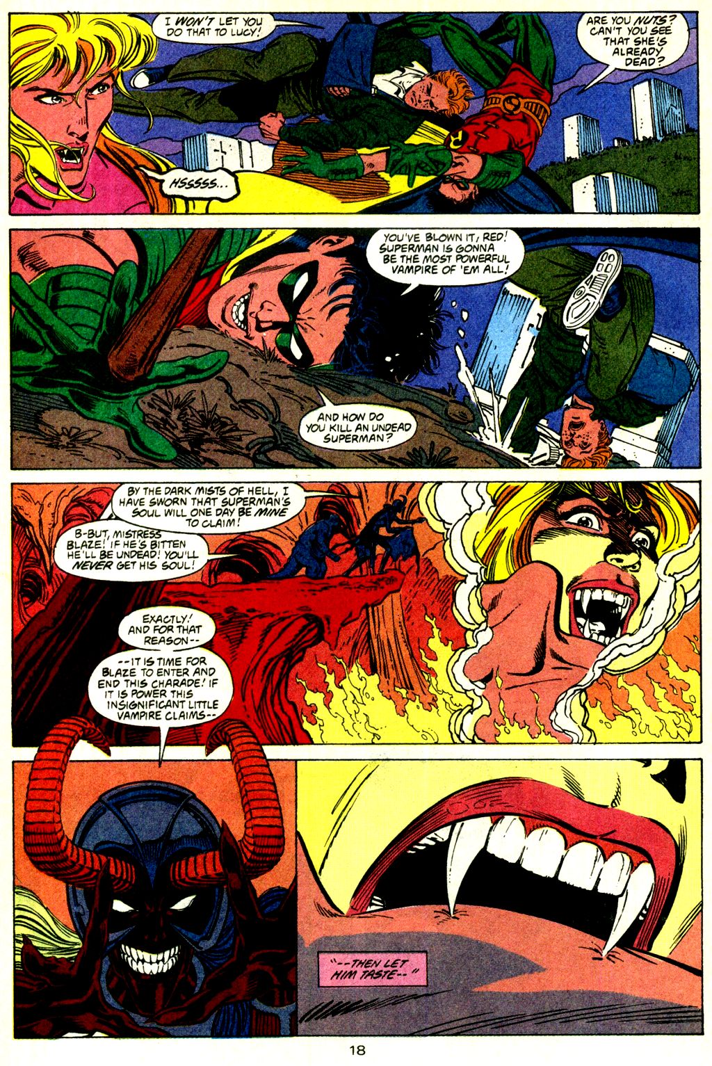 Read online Superman (1987) comic -  Issue #70 - 18
