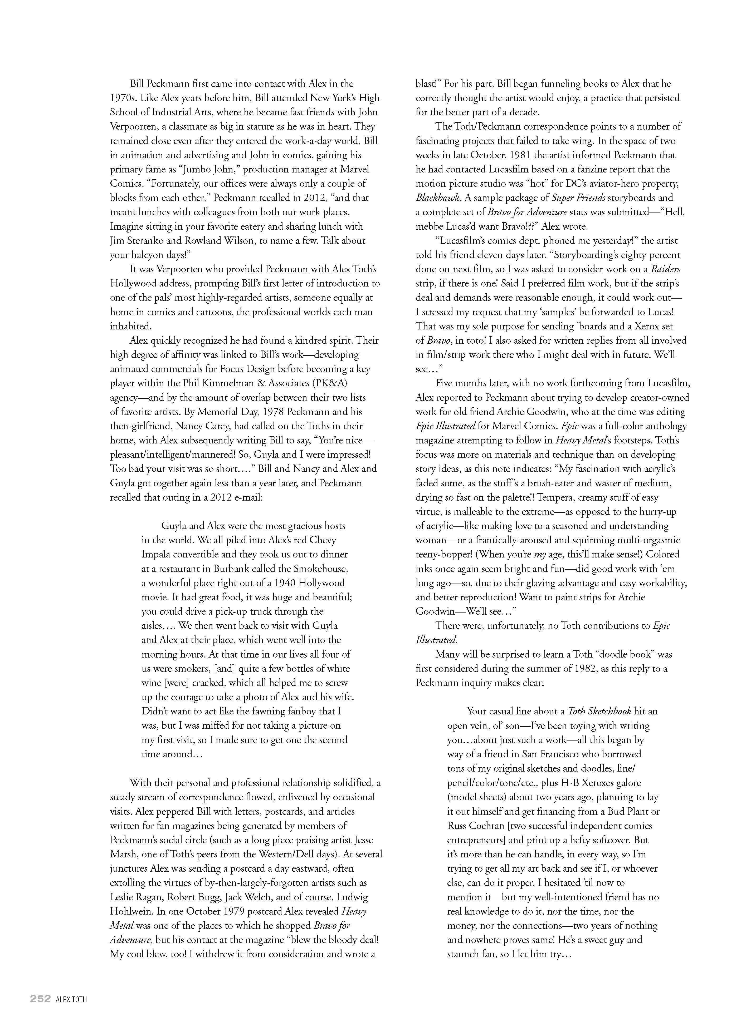 Read online Genius, Illustrated: The Life and Art of Alex Toth comic -  Issue # TPB (Part 3) - 54