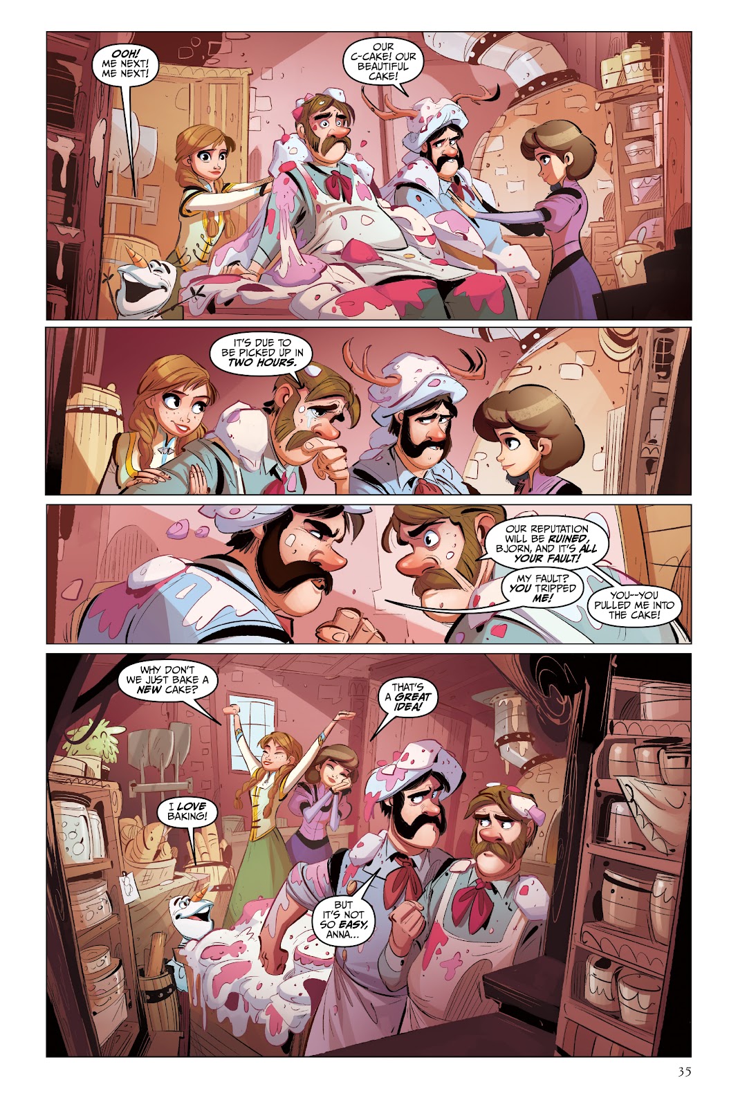 Disney Frozen: Breaking Boundaries issue TPB - Page 35