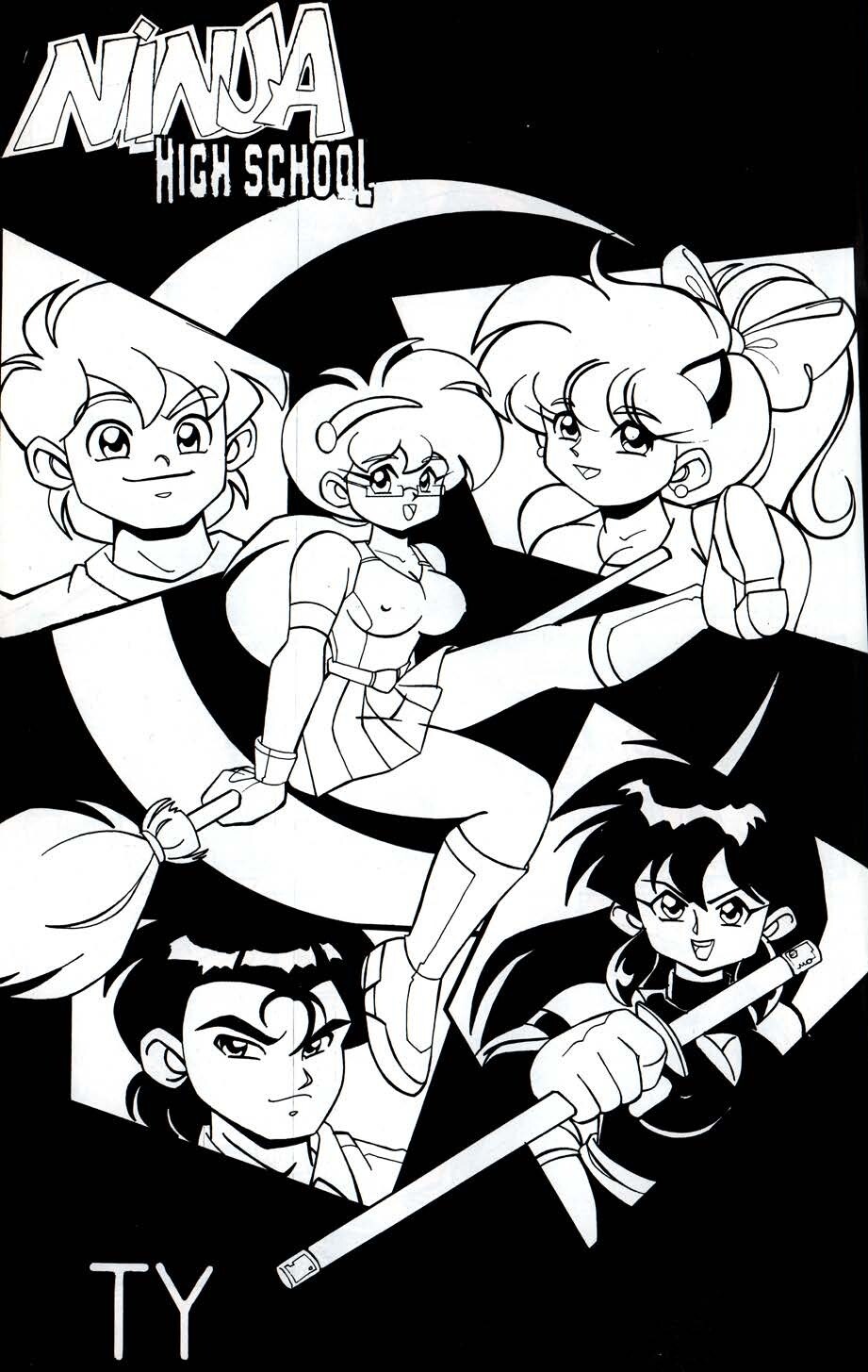 Read online Ninja High School (1986) comic -  Issue #50 - 37