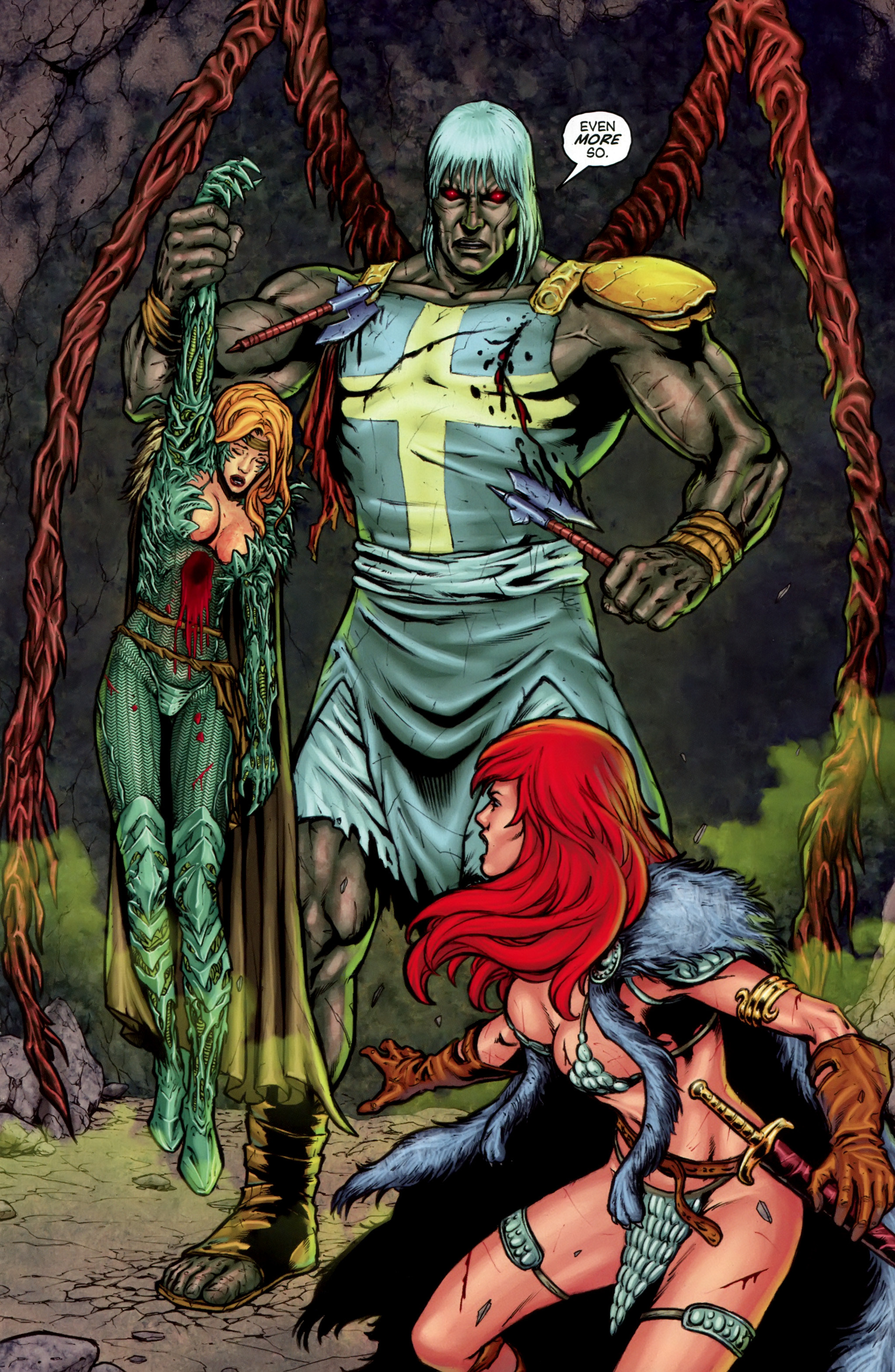 Read online Witchblade/Red Sonja comic -  Issue #2 - 5