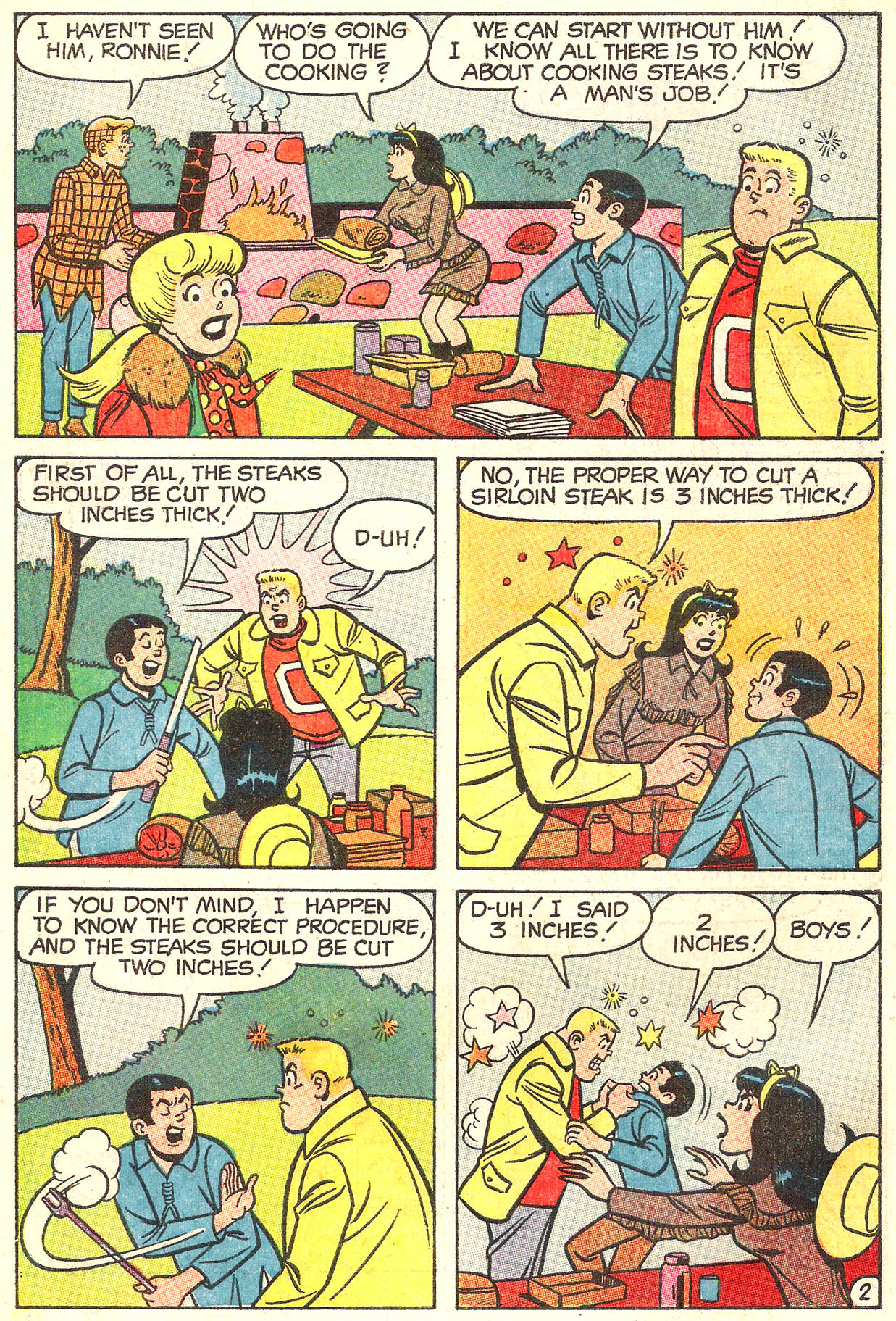 Read online Archie's TV Laugh-Out comic -  Issue #8 - 22