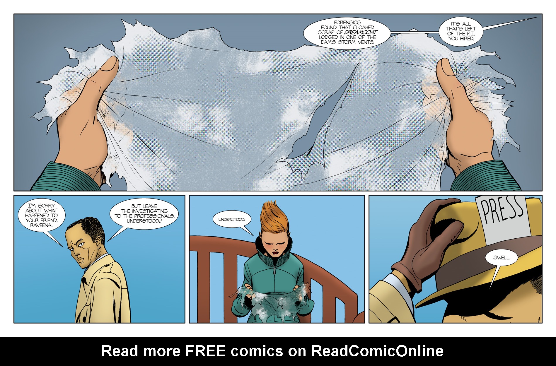 Read online The Private Eye comic -  Issue # _TPB 2 - 138