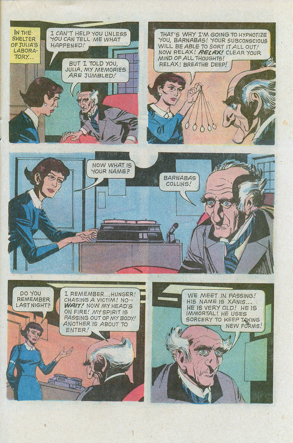 Read online Dark Shadows (1969) comic -  Issue #25 - 21