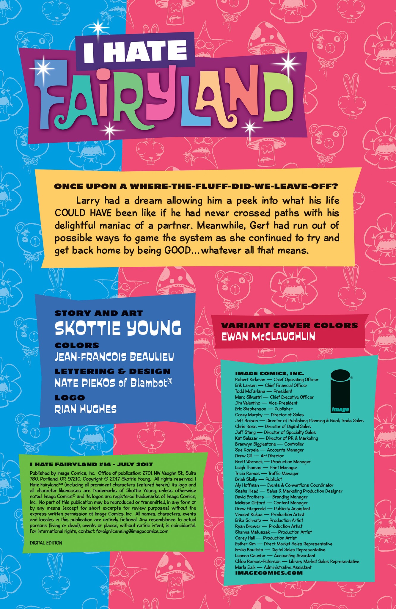 Read online I Hate Fairyland comic -  Issue #14 - 2
