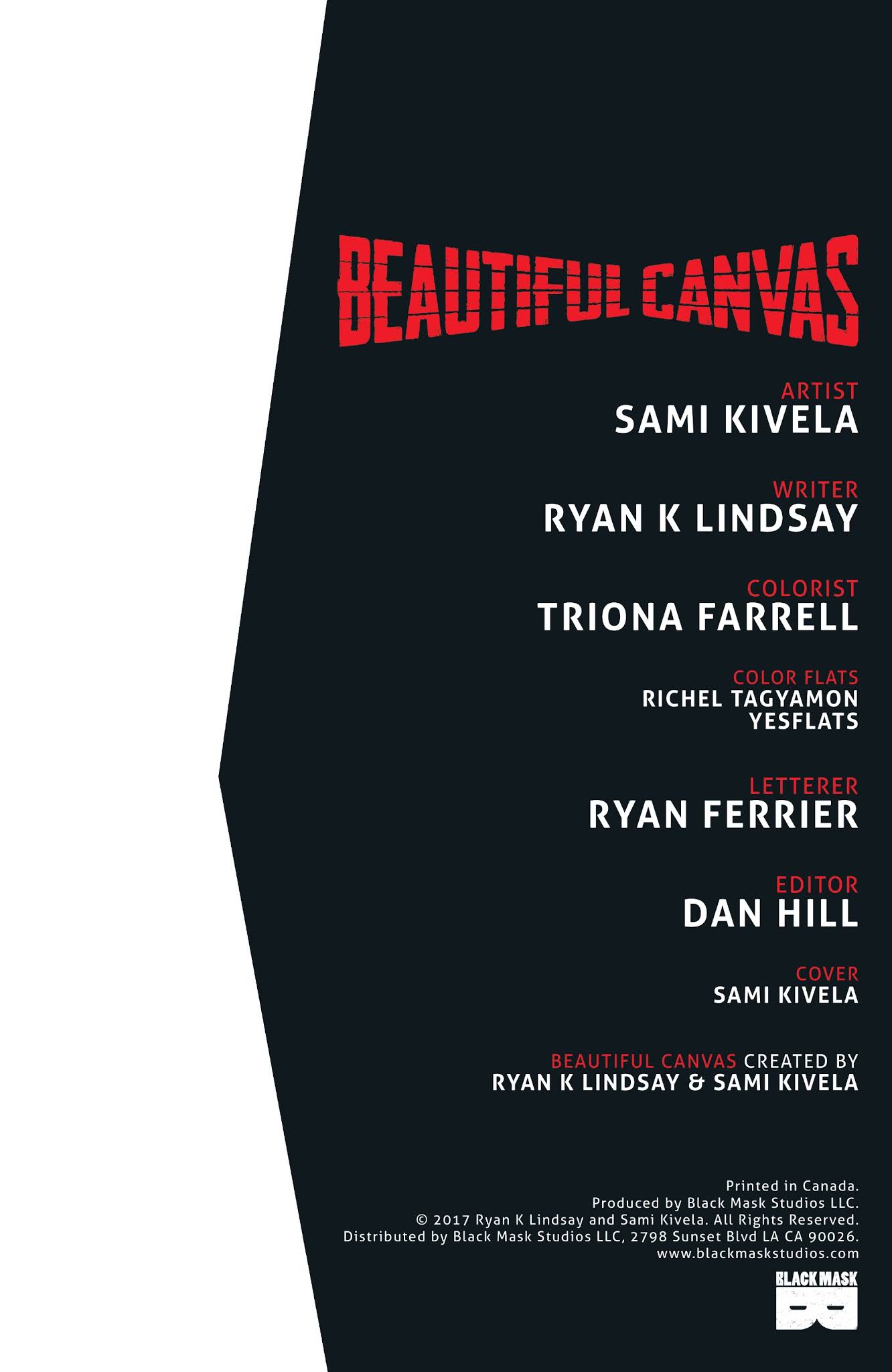 Read online Beautiful Canvas comic -  Issue #4 - 2