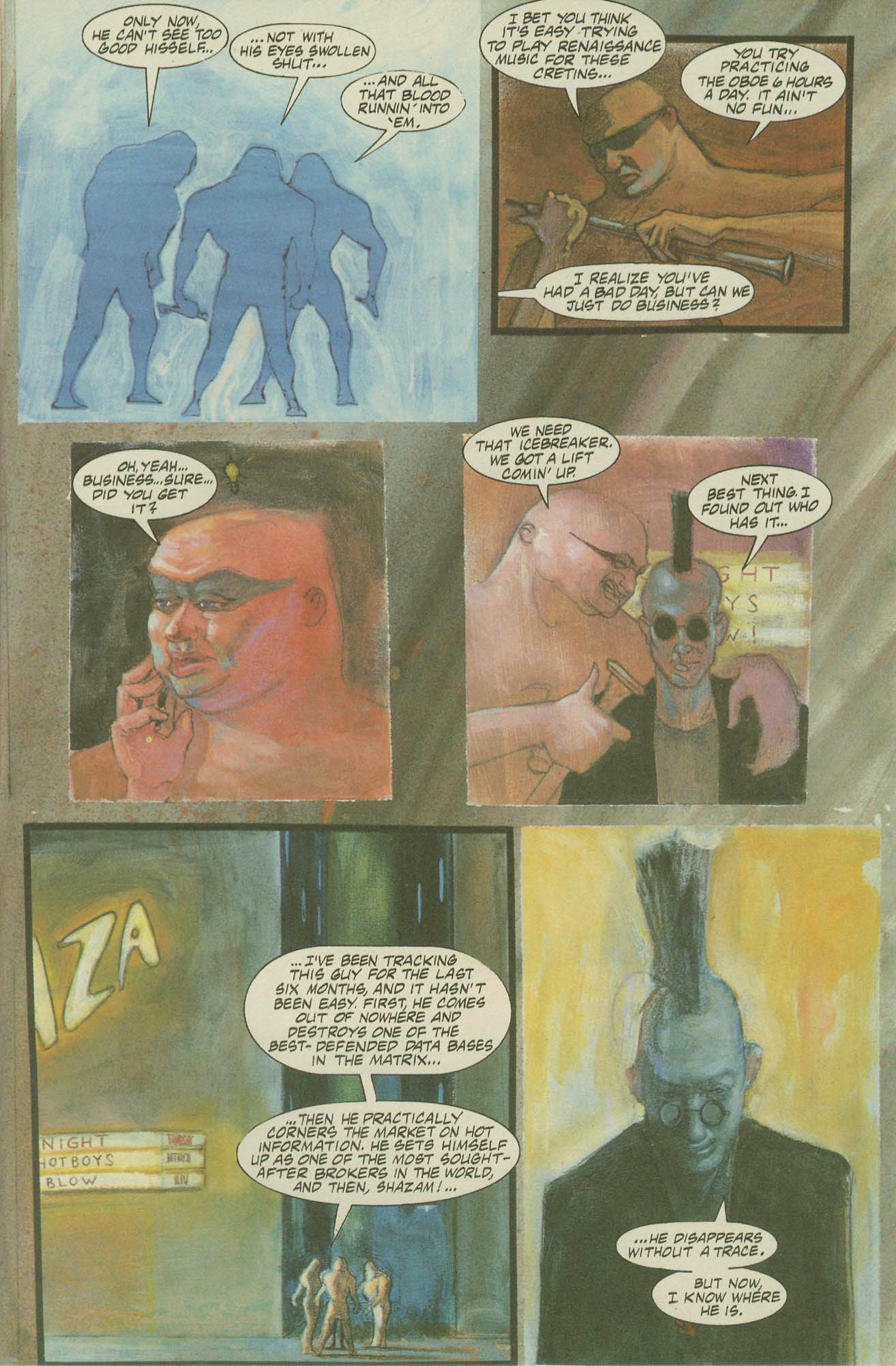 Read online Cyberpunk Book Two comic -  Issue #1 - 5
