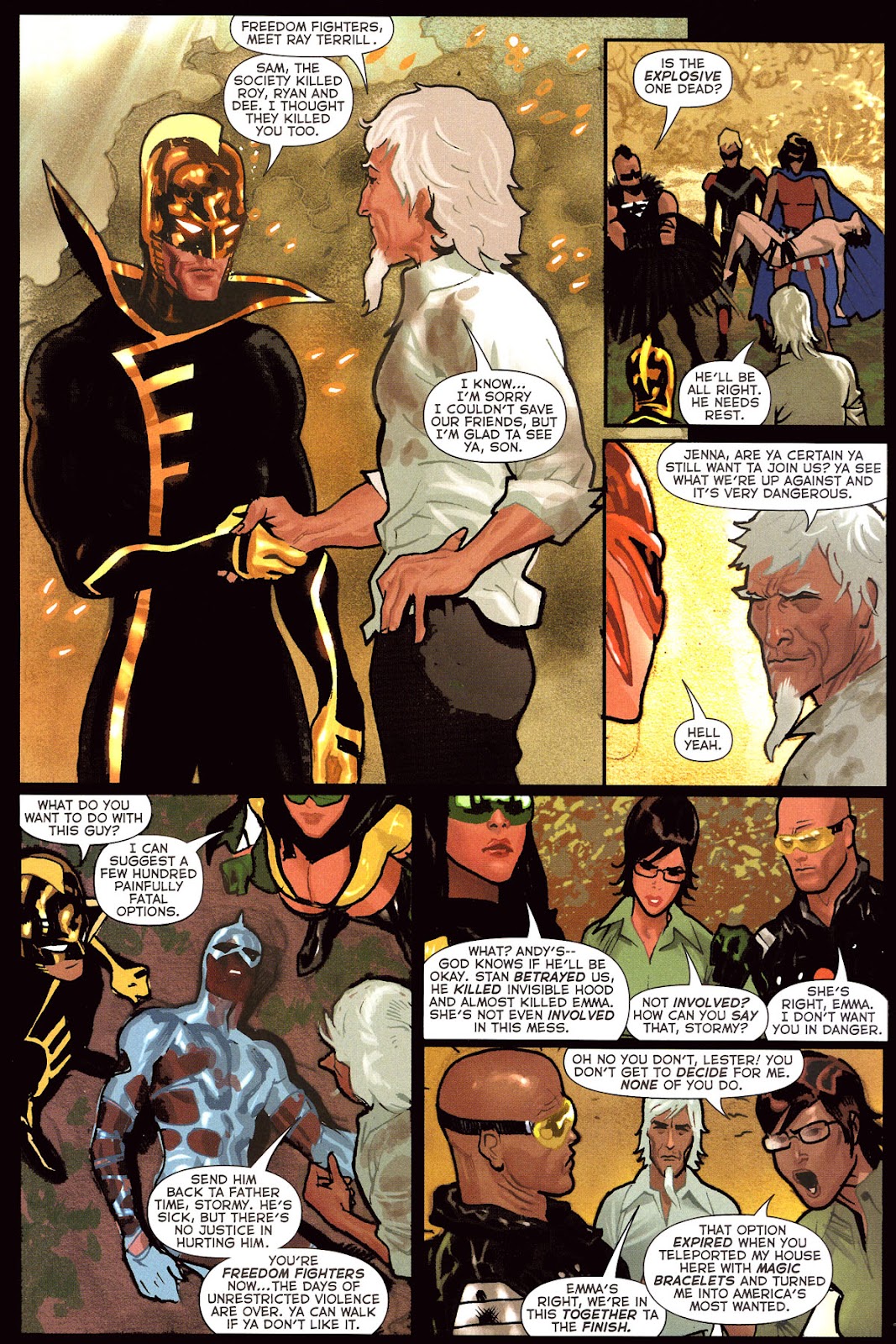 Uncle Sam and the Freedom Fighters (2006) issue 7 - Page 14