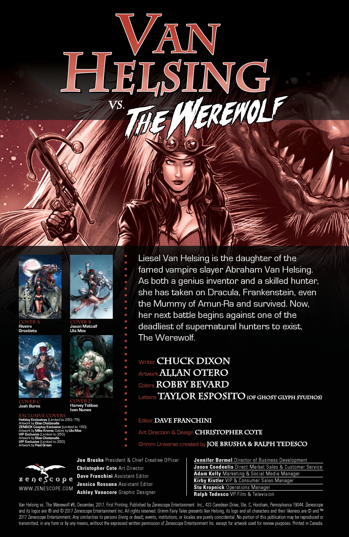 Read online Van Helsing vs. Werewolf comic -  Issue #6 - 2