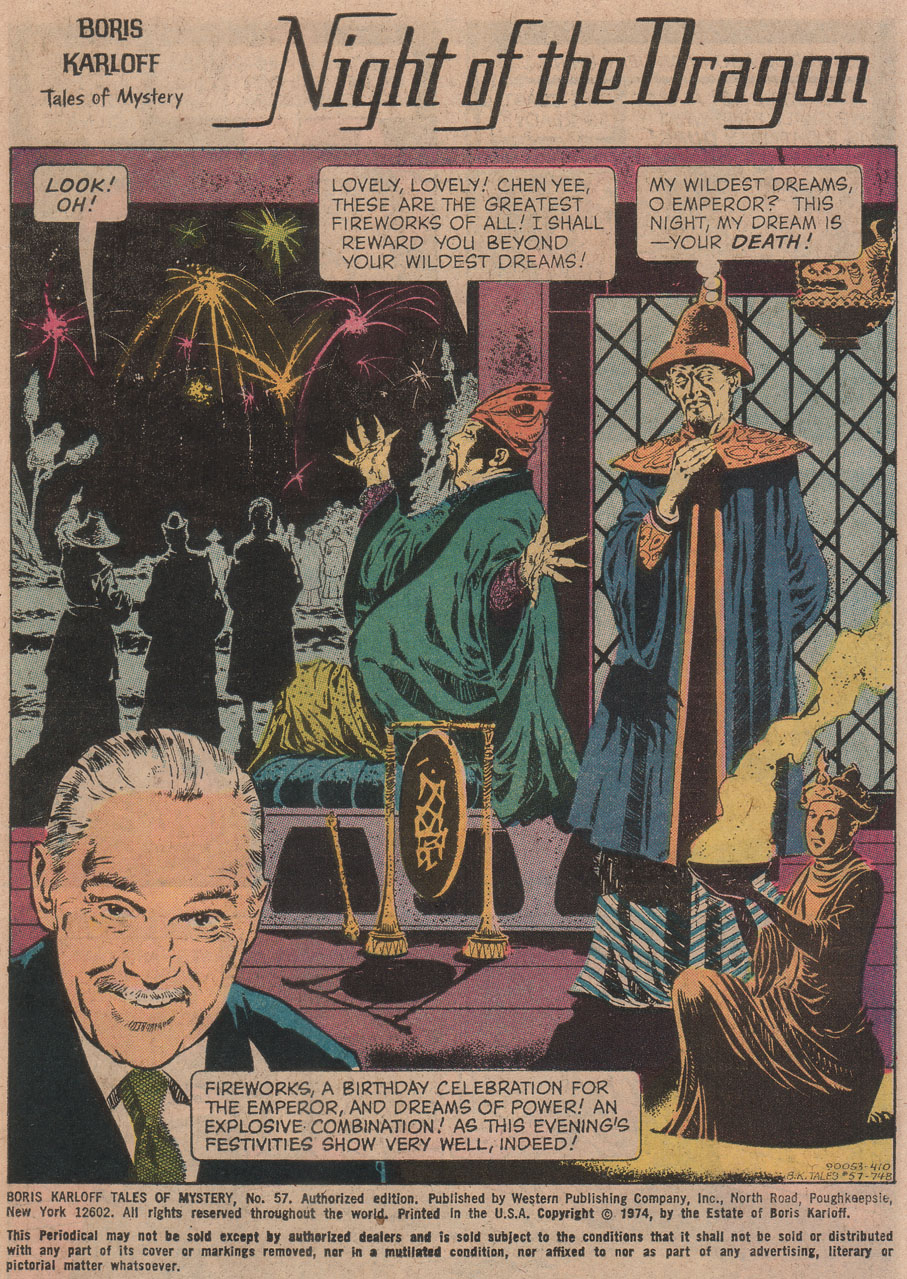 Read online Boris Karloff Tales of Mystery comic -  Issue #57 - 3