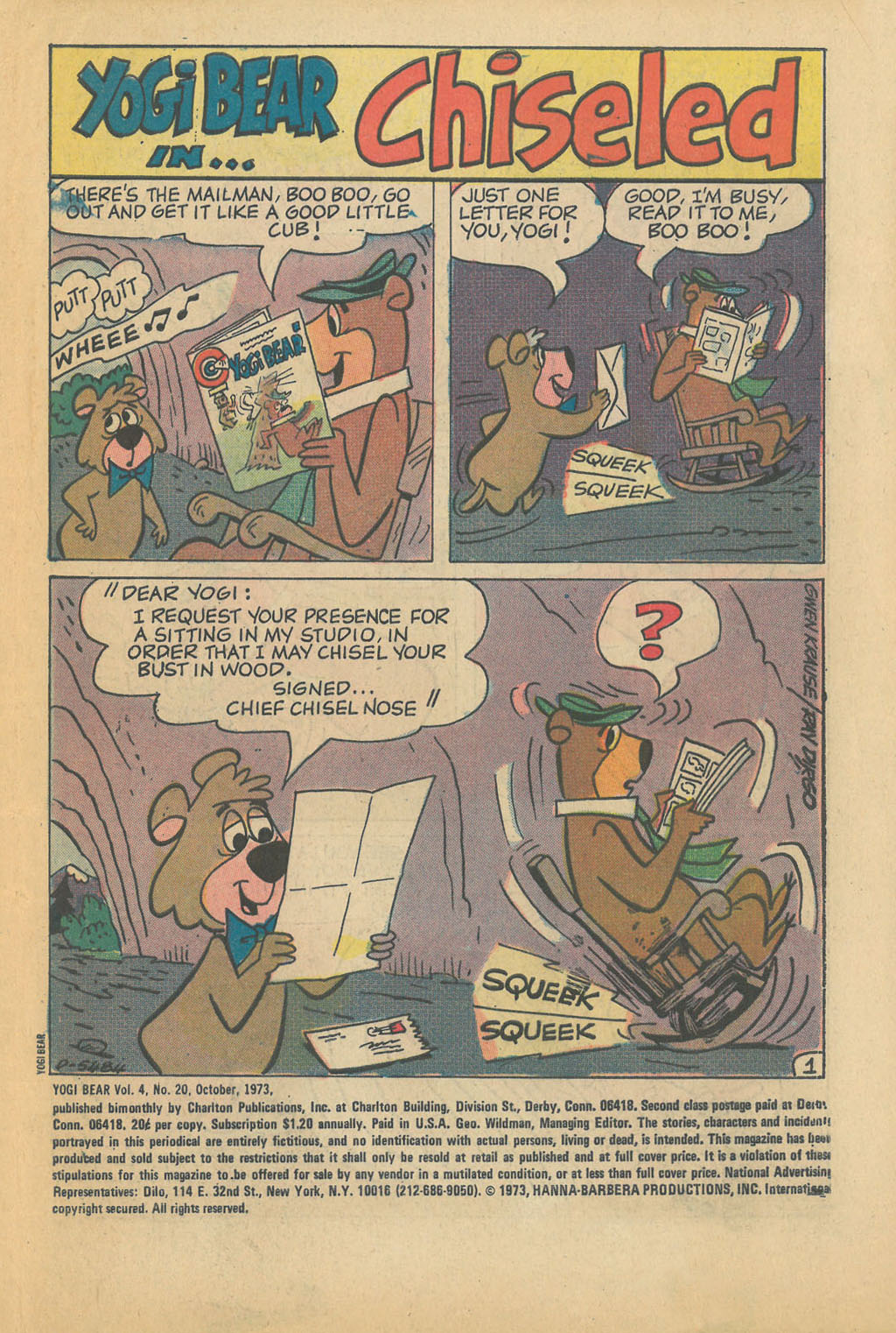 Read online Yogi Bear (1970) comic -  Issue #20 - 3