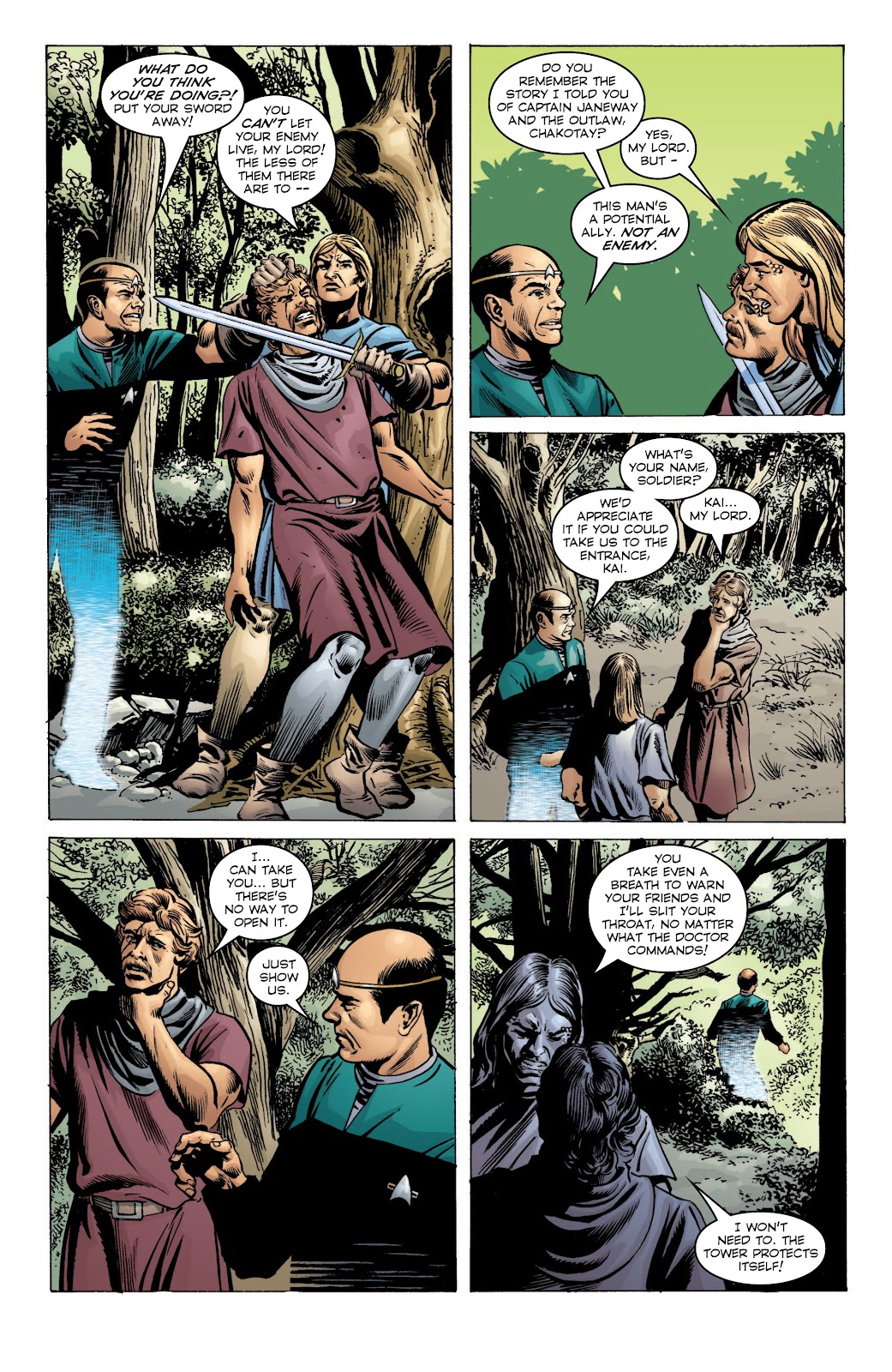 Star Trek: Voyager--Encounters with the Unknown issue TPB - Page 80