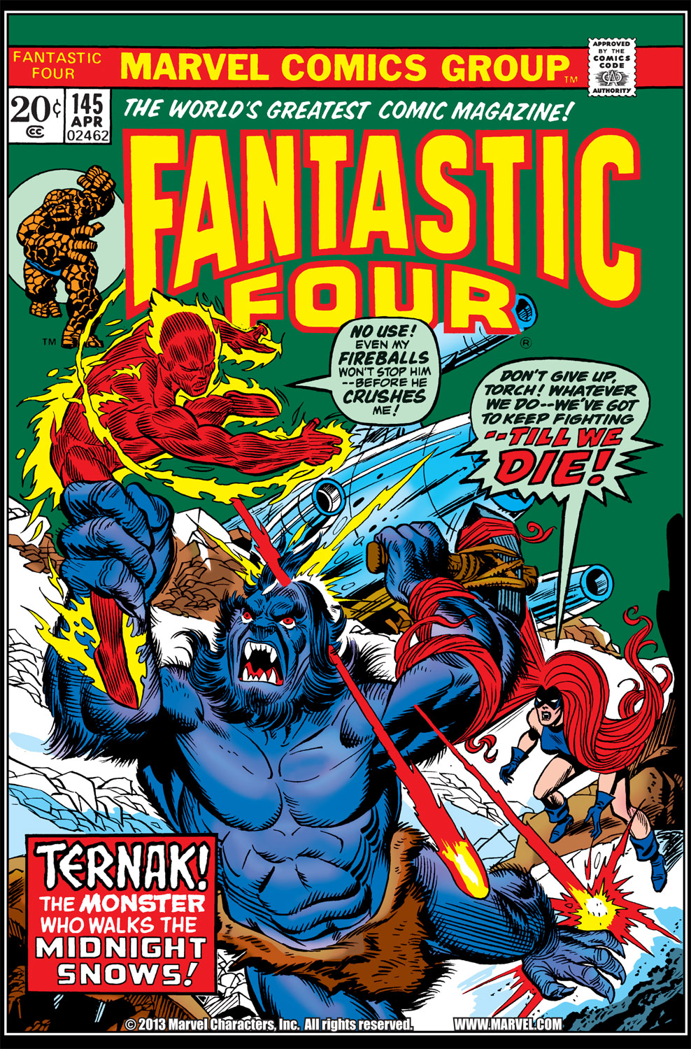 Read online Fantastic Four (1961) comic -  Issue #145 - 1