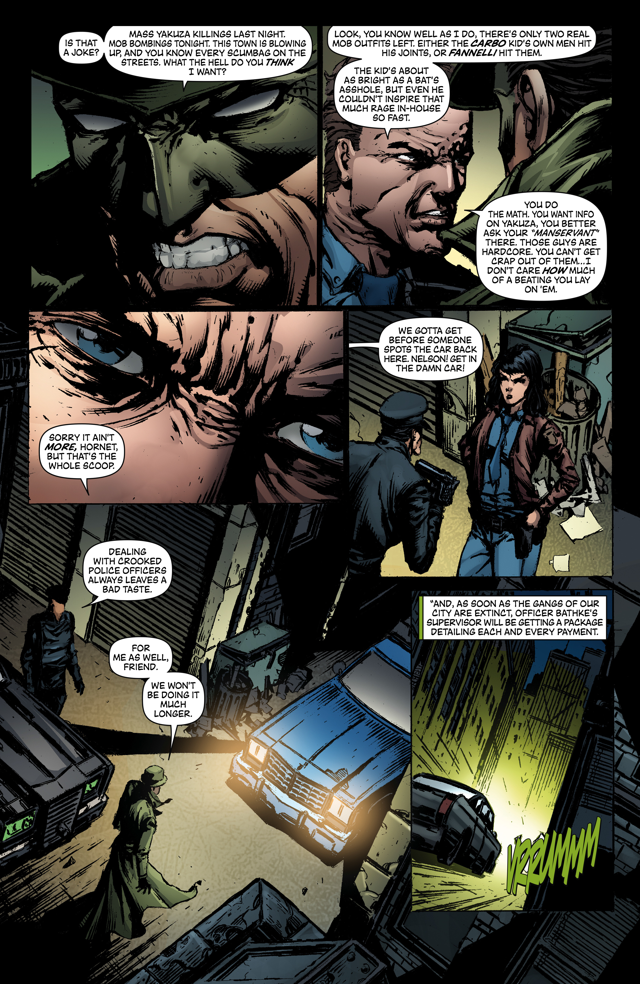 Read online Green Hornet: Blood Ties comic -  Issue #3 - 18